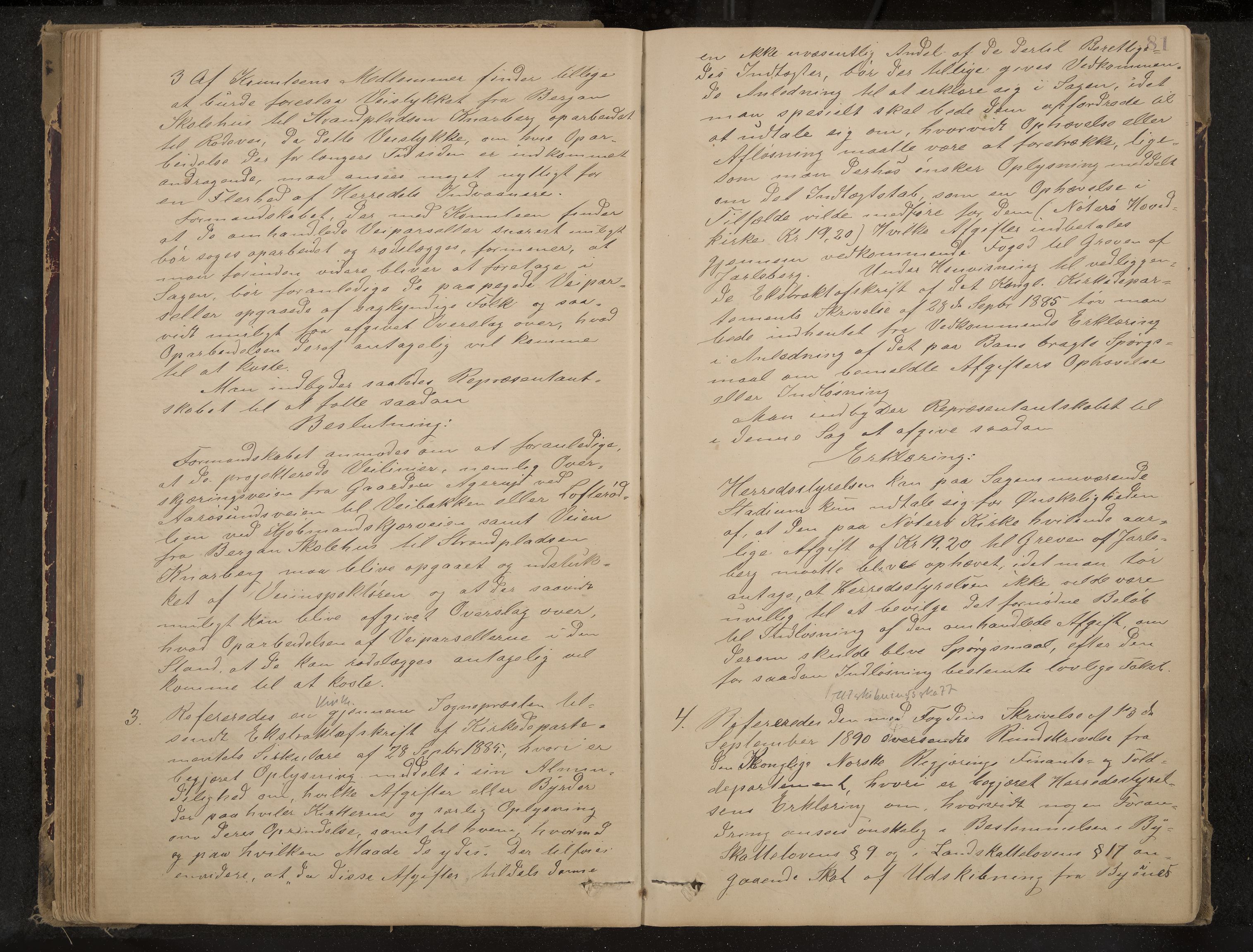 Nøtterøy formannskap og sentraladministrasjon, IKAK/0722021-1/A/Aa/L0004: Møtebok, 1887-1896, p. 81