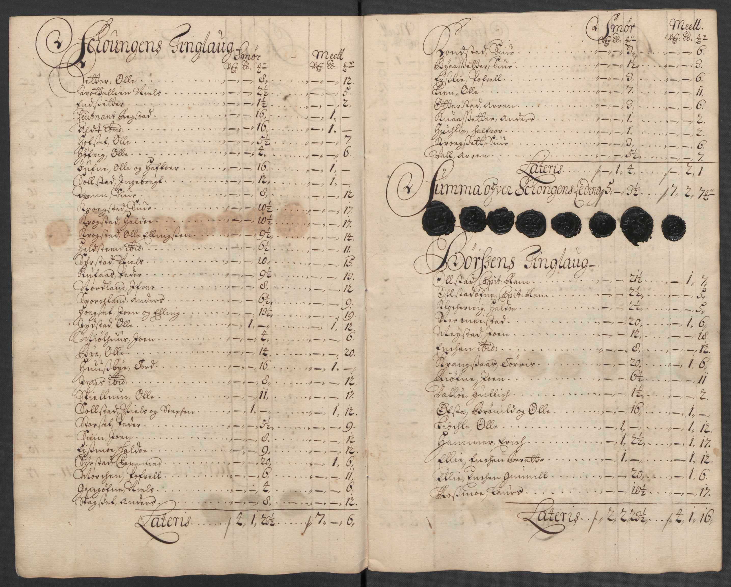 Rentekammeret inntil 1814, Reviderte regnskaper, Fogderegnskap, RA/EA-4092/R61/L4107: Fogderegnskap Strinda og Selbu, 1698-1700, p. 269