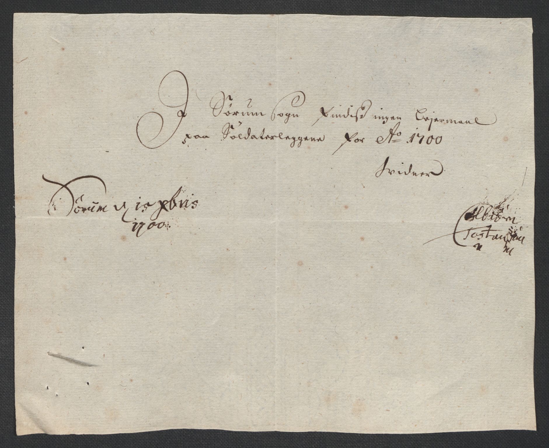 Rentekammeret inntil 1814, Reviderte regnskaper, Fogderegnskap, AV/RA-EA-4092/R11/L0583: Fogderegnskap Nedre Romerike, 1700, p. 59