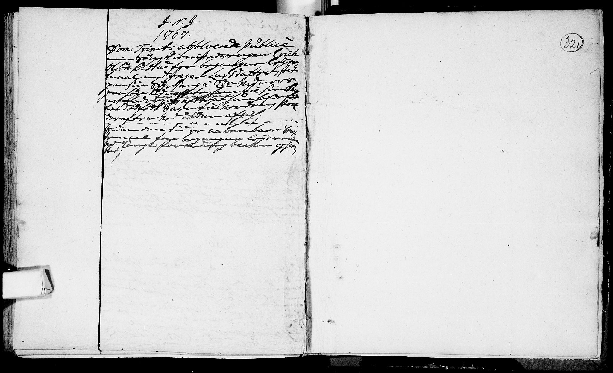 Røyken kirkebøker, SAKO/A-241/F/Fa/L0002: Parish register (official) no. 2, 1731-1782, p. 321