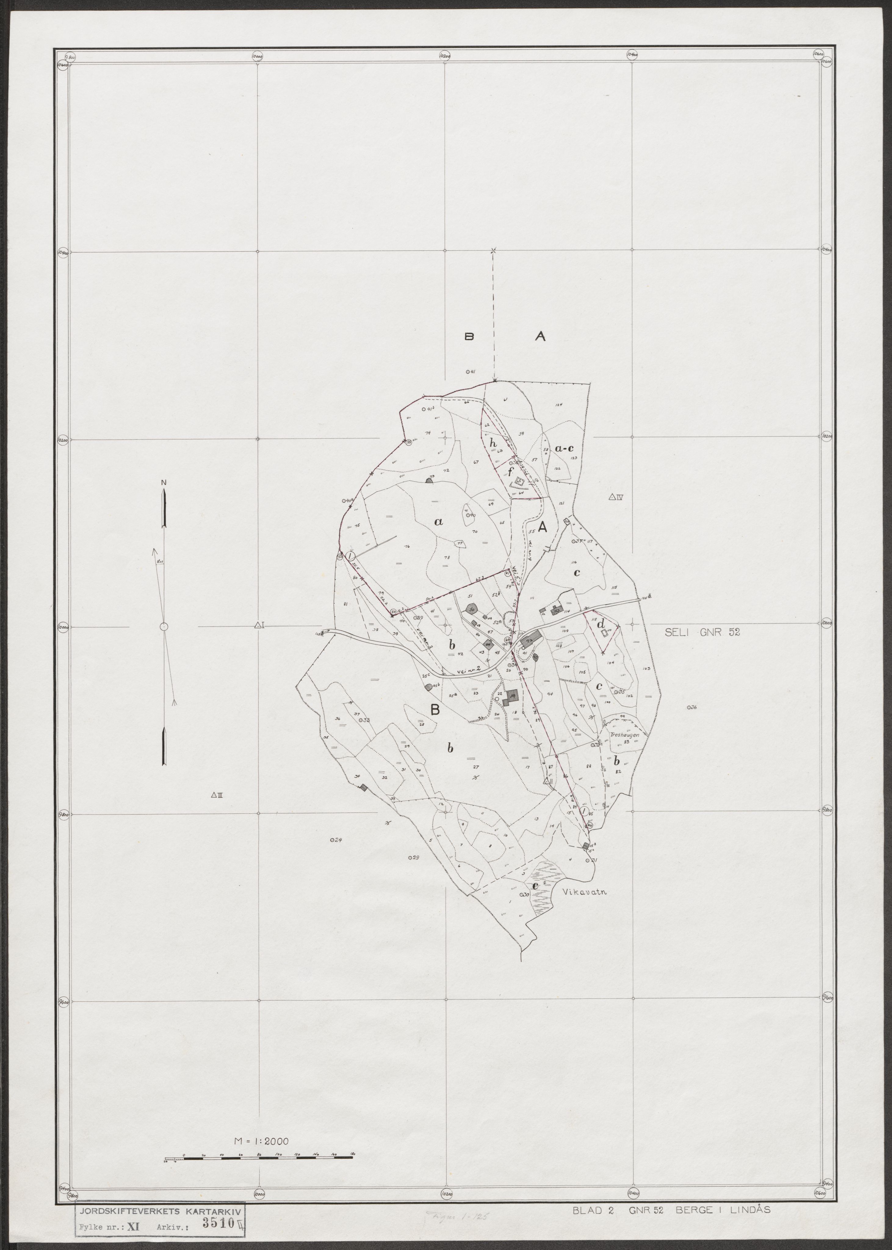 Jordskifteverkets kartarkiv, RA/S-3929/T, 1859-1988, p. 4010