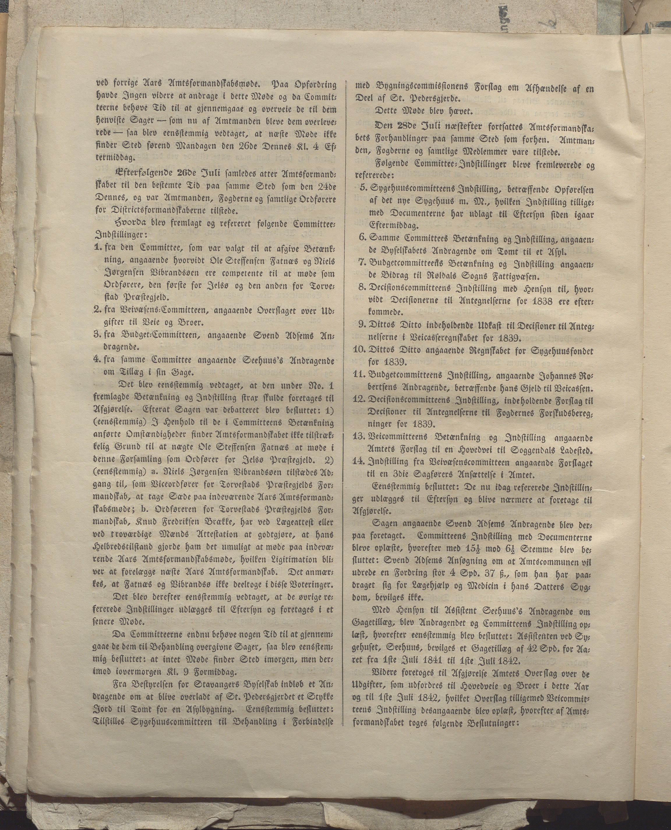 Rogaland fylkeskommune - Fylkesrådmannen , IKAR/A-900/A, 1838-1848, p. 58