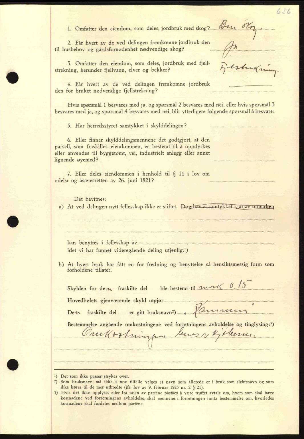 Nordmøre sorenskriveri, AV/SAT-A-4132/1/2/2Ca: Mortgage book no. A88, 1940-1940, Diary no: : 1473/1940