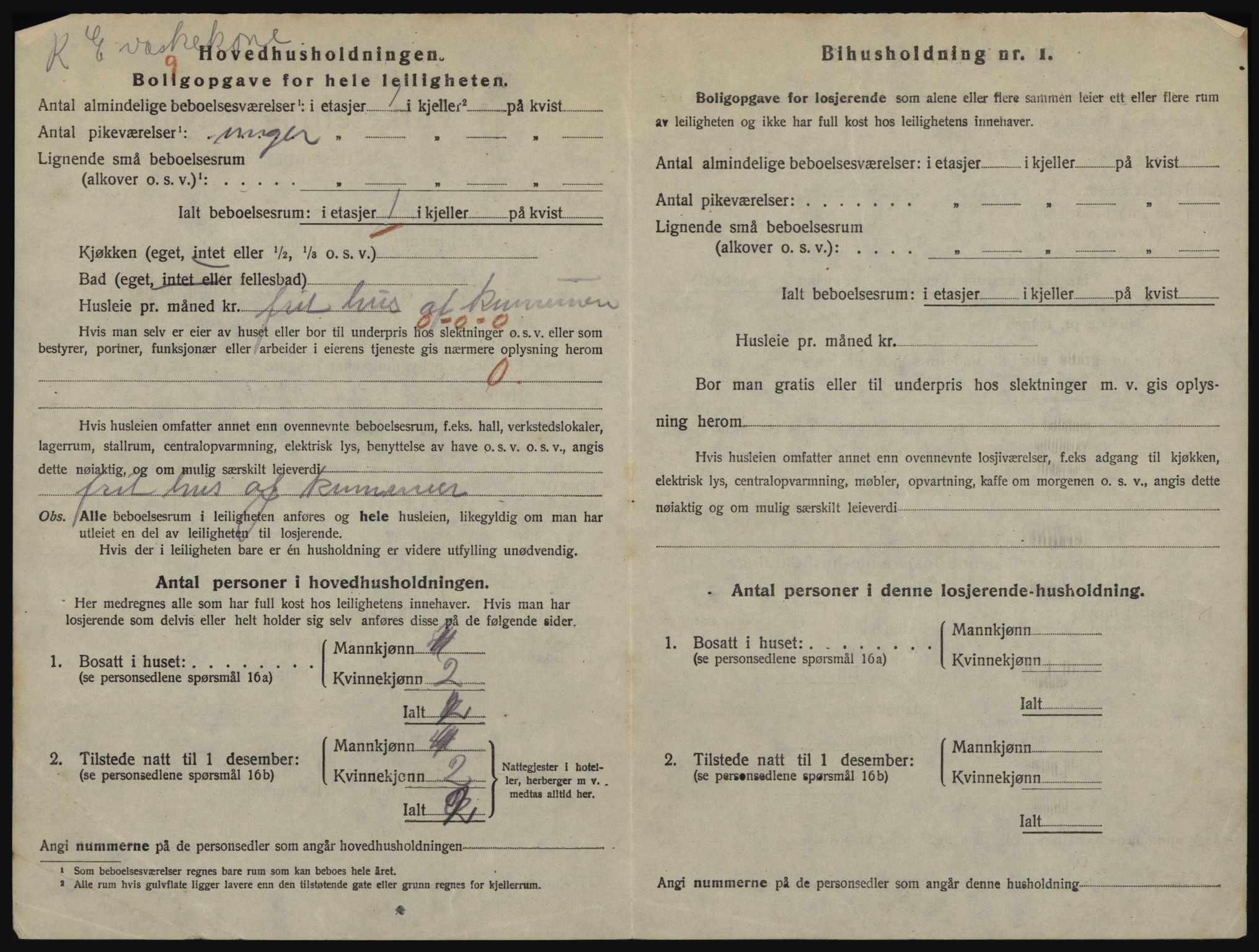 SATØ, 1920 census for Hammerfest, 1920, p. 1331