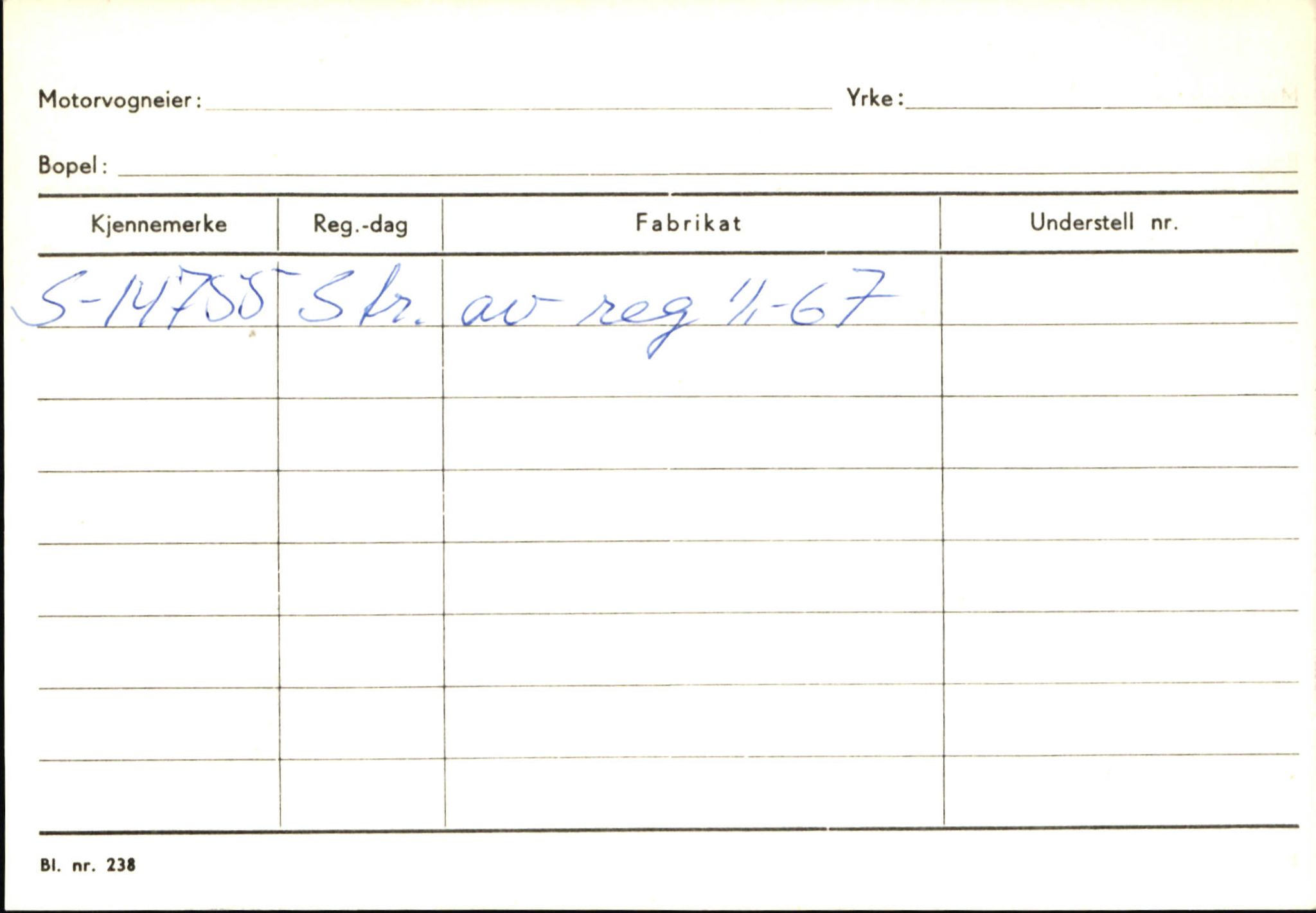 Statens vegvesen, Sogn og Fjordane vegkontor, AV/SAB-A-5301/4/F/L0145: Registerkort Vågsøy S-Å. Årdal I-P, 1945-1975, p. 373