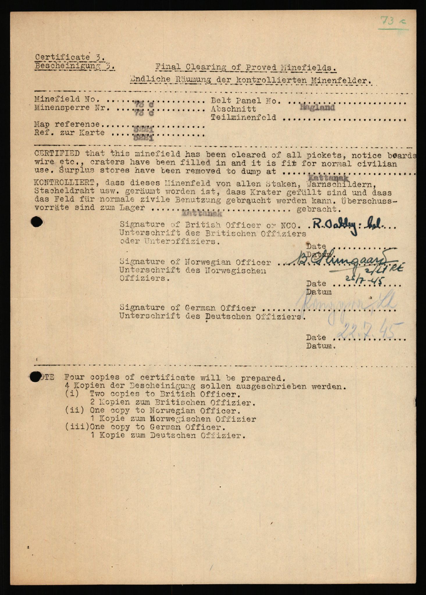 Deutscher Oberbefehlshaber Norwegen (DOBN), AV/RA-RAFA-2197/D/Dl/L0115: DB Zone Stavanger Abt. Ia, 1945, p. 5