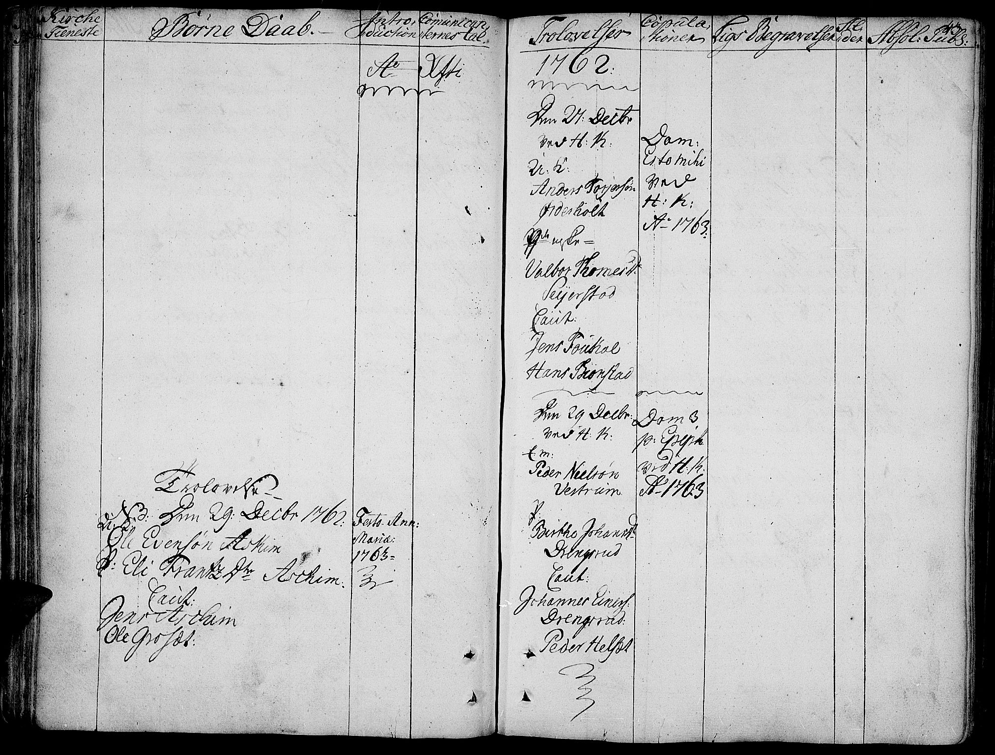 Toten prestekontor, AV/SAH-PREST-102/H/Ha/Haa/L0005: Parish register (official) no. 5, 1761-1772, p. 43