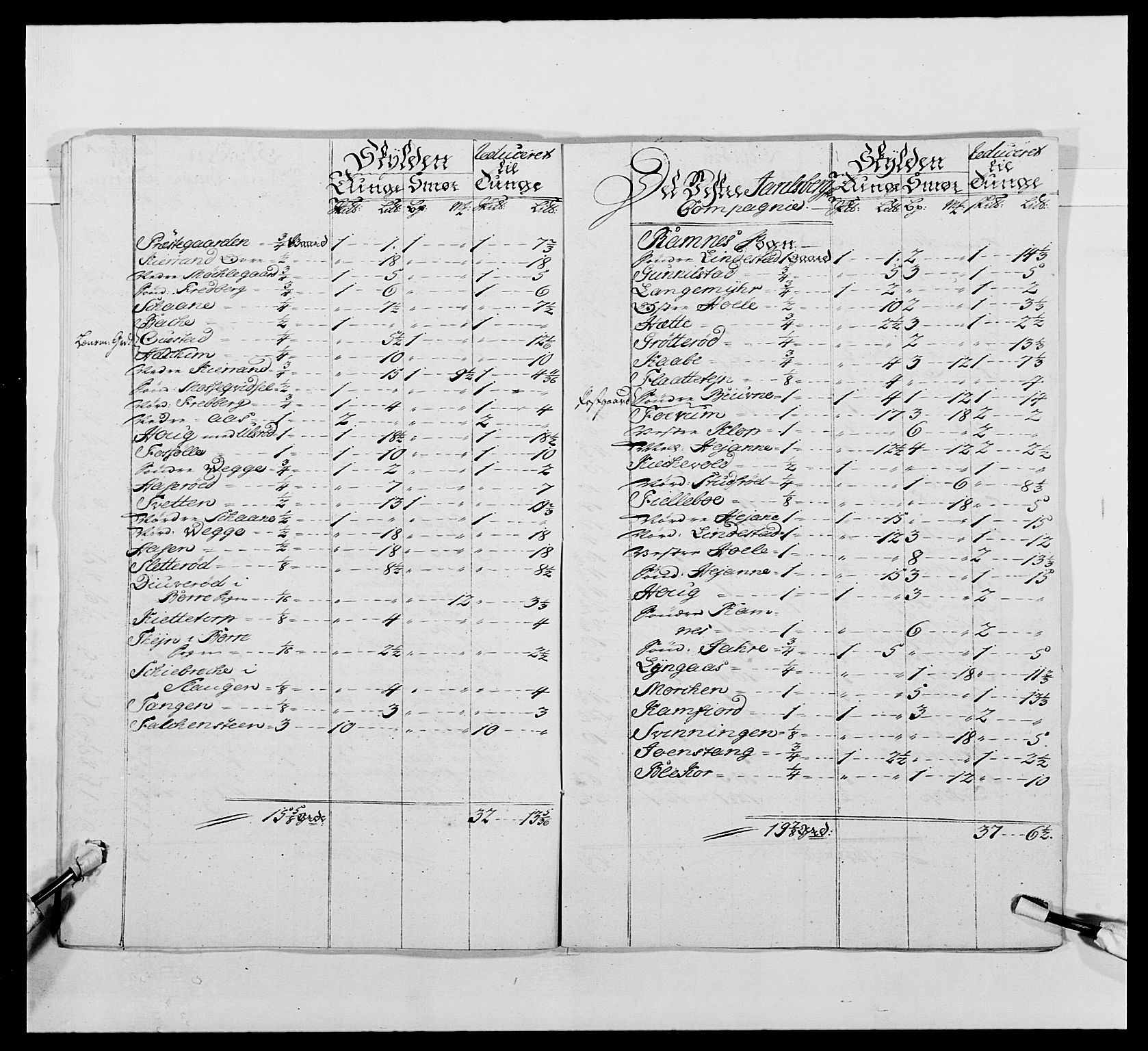 Kommanderende general (KG I) med Det norske krigsdirektorium, AV/RA-EA-5419/E/Ea/L0487: 1. Akershusiske regiment, 1750-1761, p. 60