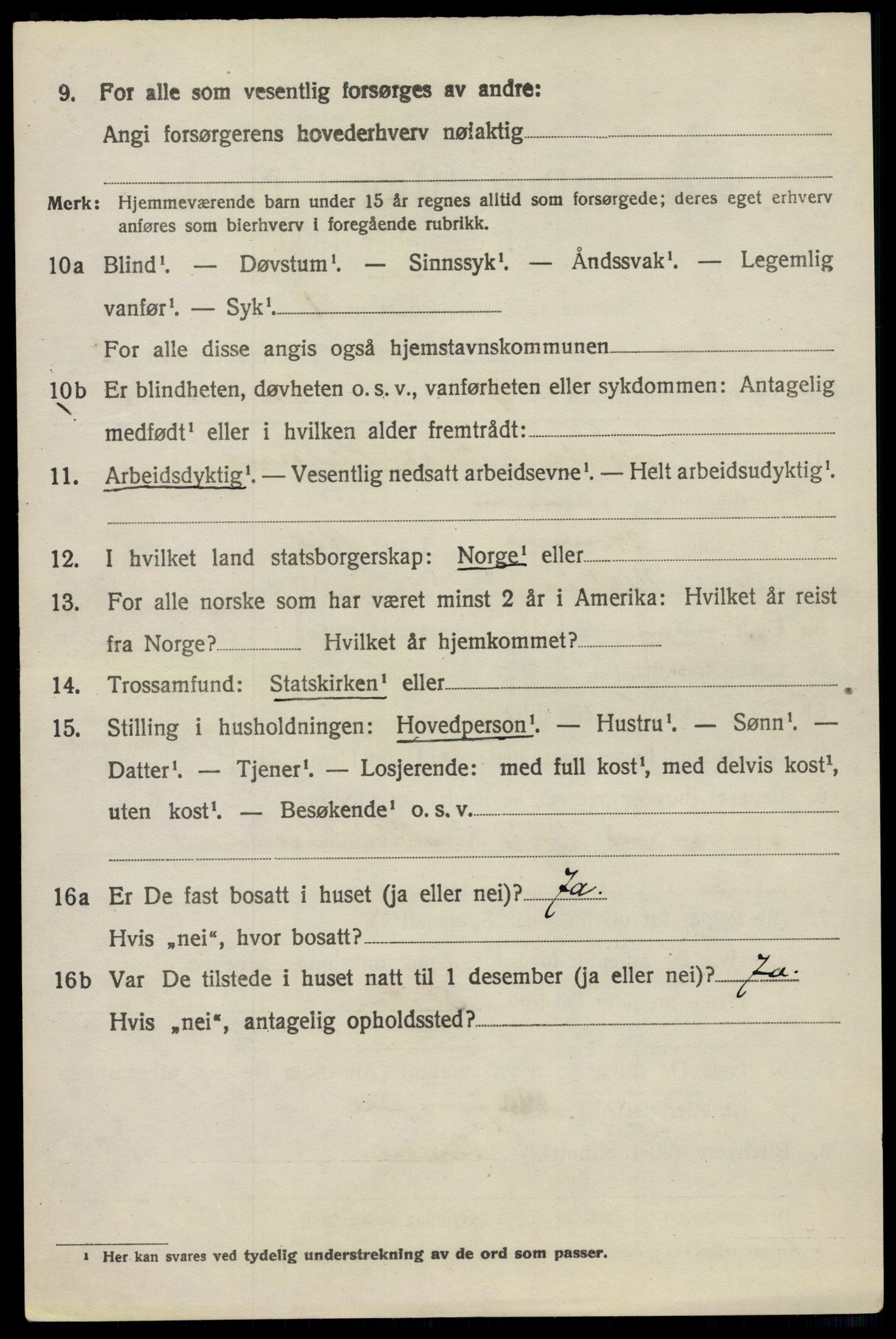 SAO, 1920 census for Ås, 1920, p. 2145