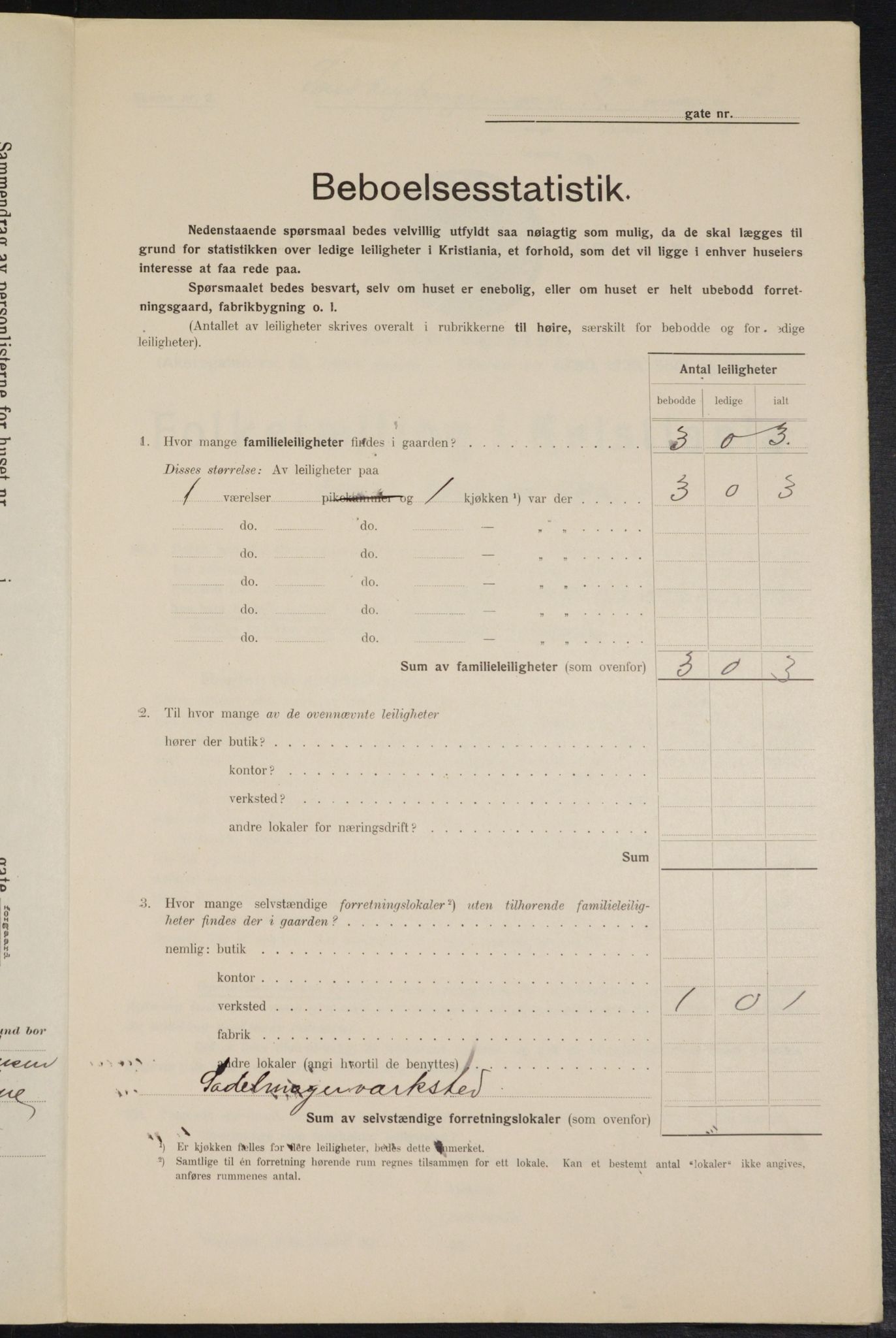 OBA, Municipal Census 1914 for Kristiania, 1914, p. 97823