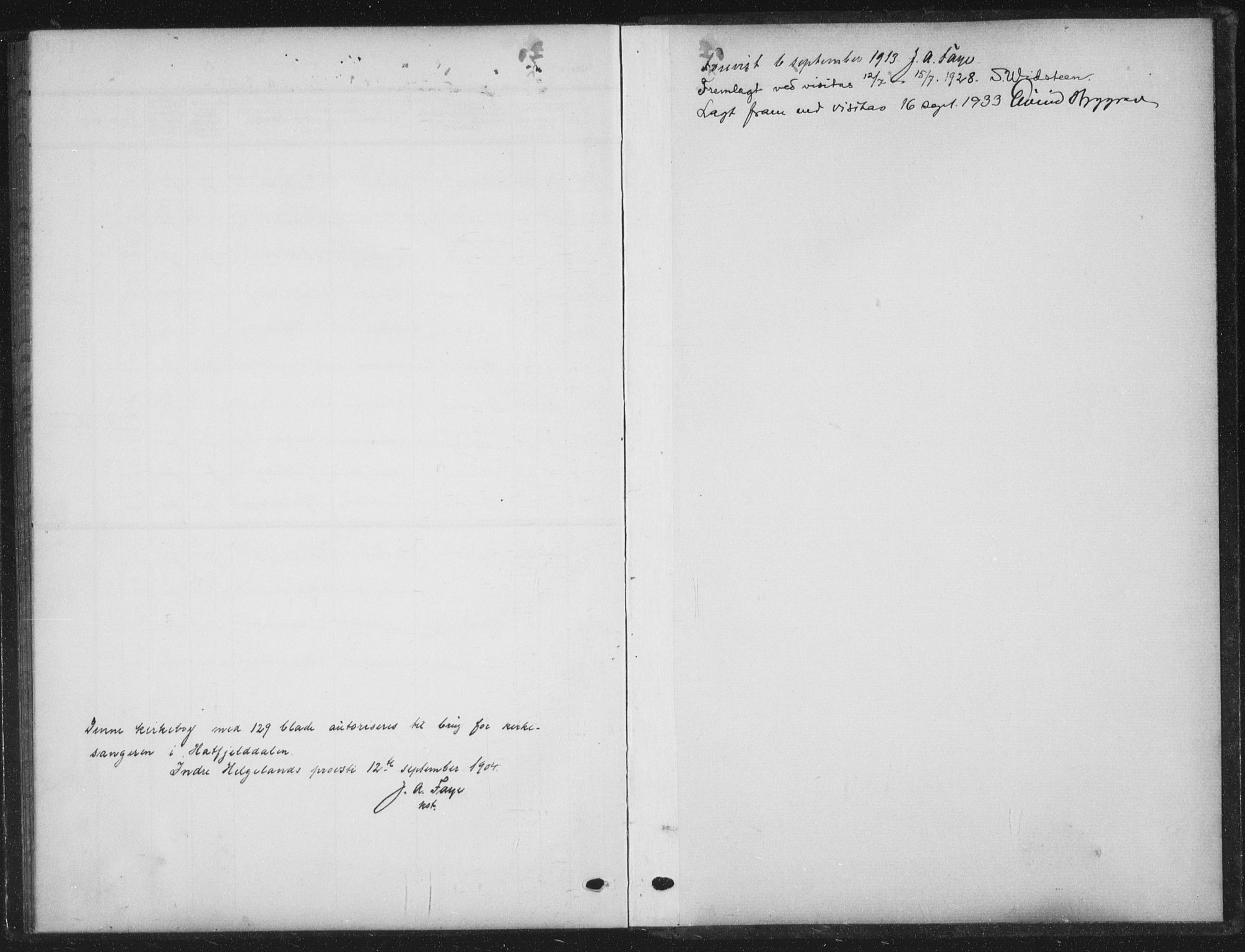 Ministerialprotokoller, klokkerbøker og fødselsregistre - Nordland, SAT/A-1459/823/L0331: Parish register (copy) no. 823C03, 1905-1934