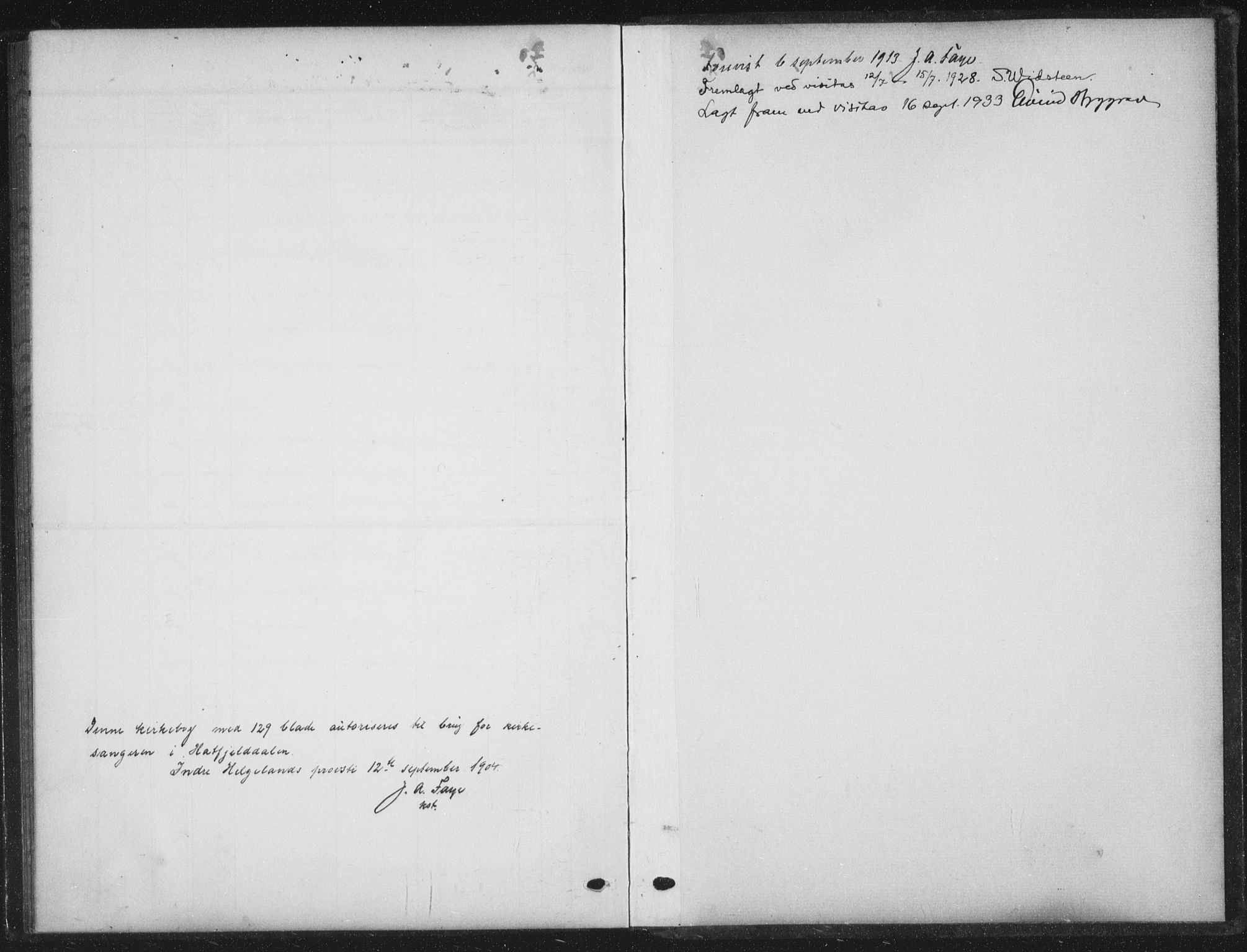 Ministerialprotokoller, klokkerbøker og fødselsregistre - Nordland, AV/SAT-A-1459/823/L0331: Parish register (copy) no. 823C03, 1905-1934