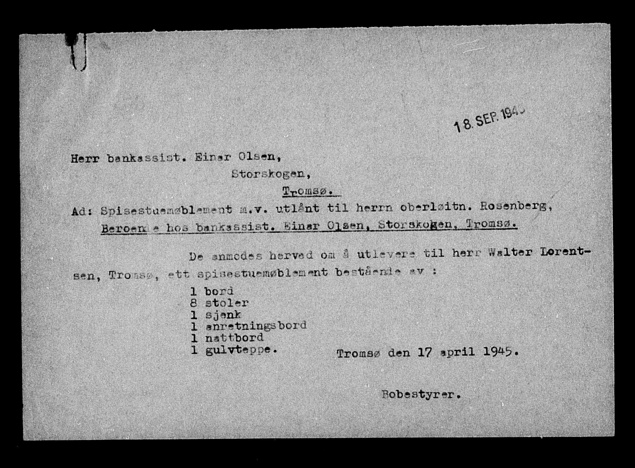 Justisdepartementet, Tilbakeføringskontoret for inndratte formuer, AV/RA-S-1564/H/Hc/Hcb/L0915: --, 1945-1947, p. 339