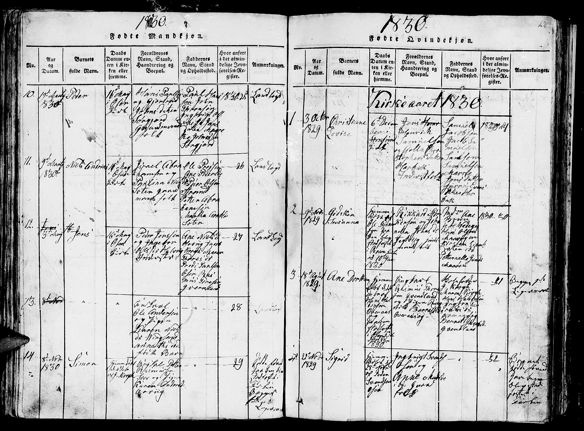 Ministerialprotokoller, klokkerbøker og fødselsregistre - Sør-Trøndelag, AV/SAT-A-1456/657/L0714: Parish register (copy) no. 657C01, 1818-1868, p. 73