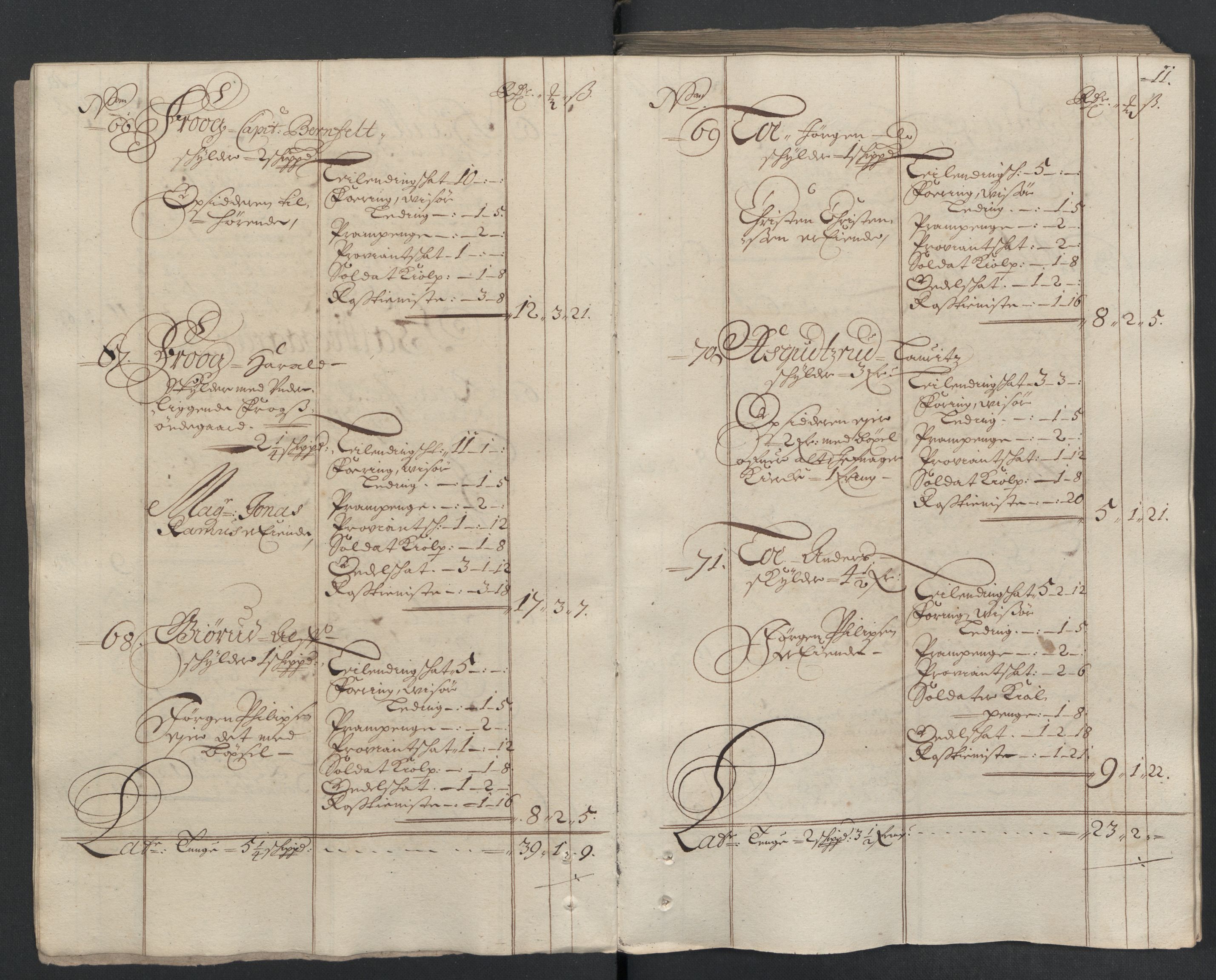 Rentekammeret inntil 1814, Reviderte regnskaper, Fogderegnskap, AV/RA-EA-4092/R22/L1455: Fogderegnskap Ringerike, Hallingdal og Buskerud, 1698, p. 33