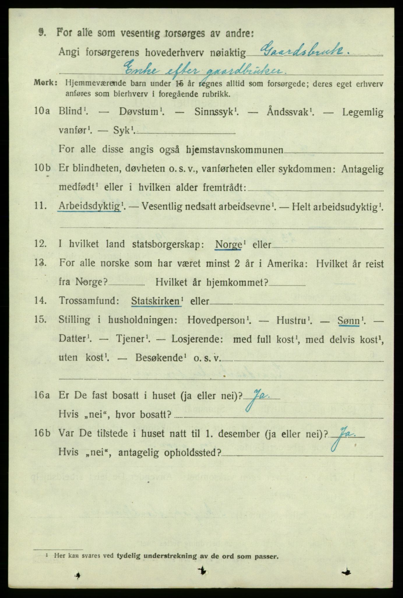 SAB, 1920 census for Kvinnherad, 1920, p. 11881