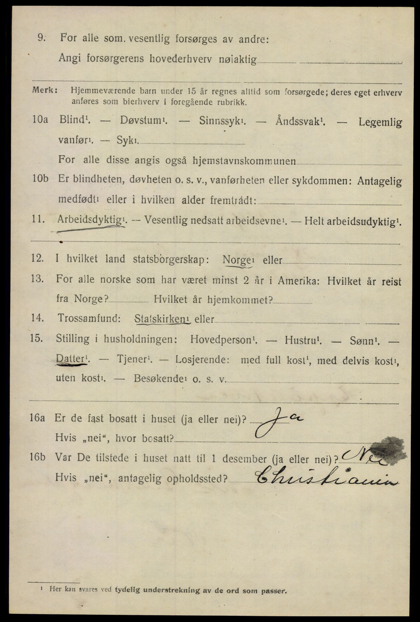 SAO, 1920 census for Lillestrøm, 1920, p. 7435