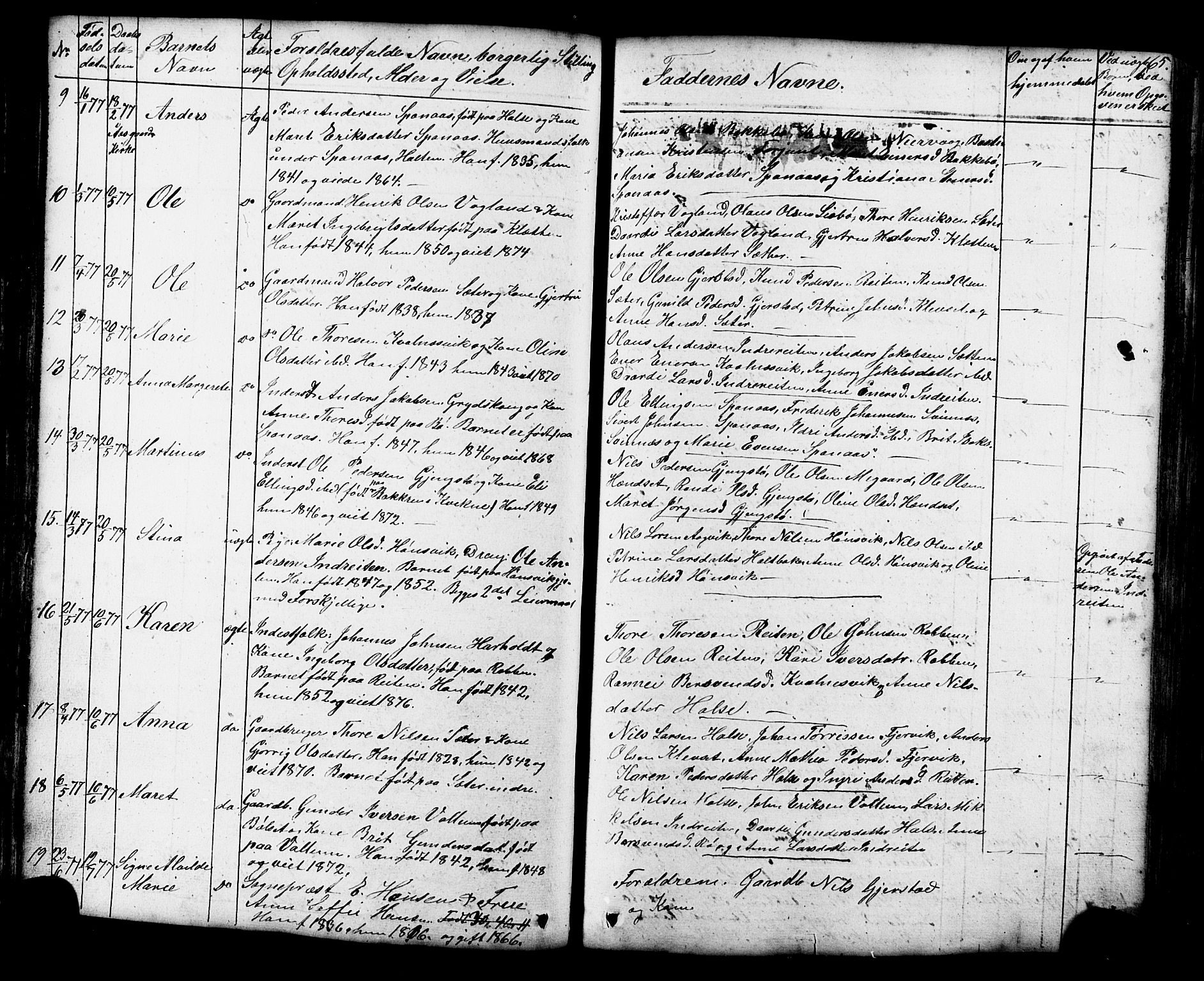 Ministerialprotokoller, klokkerbøker og fødselsregistre - Møre og Romsdal, AV/SAT-A-1454/576/L0890: Parish register (copy) no. 576C01, 1837-1908, p. 65