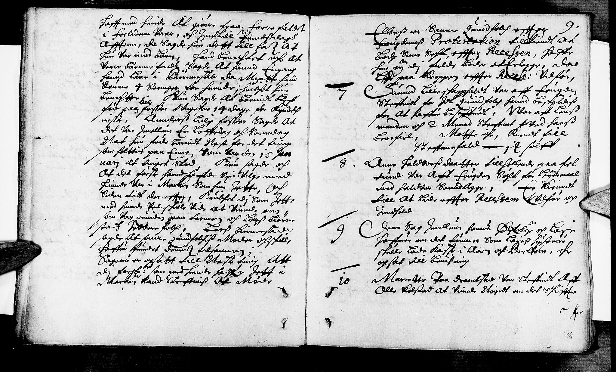 Rakkestad sorenskriveri, SAO/A-10686/F/Fb/L0009: Tingbøker, 1673-1674, p. 8b-9a
