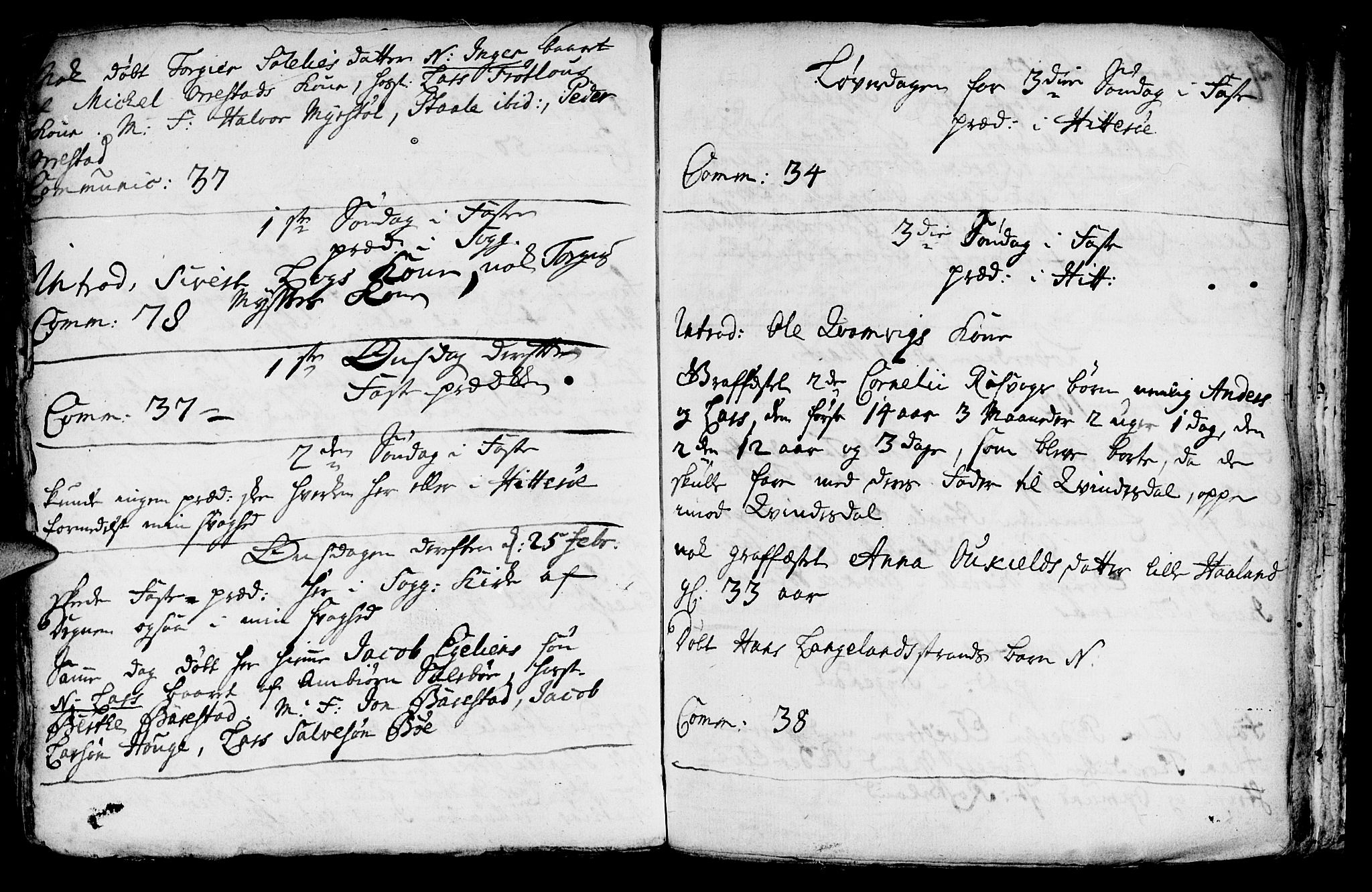 Sokndal sokneprestkontor, AV/SAST-A-101808: Parish register (official) no. A 1, 1729-1740