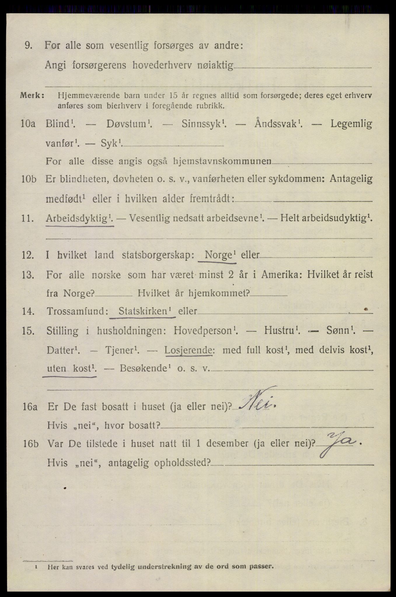 SAKO, 1920 census for Eidanger, 1920, p. 5213