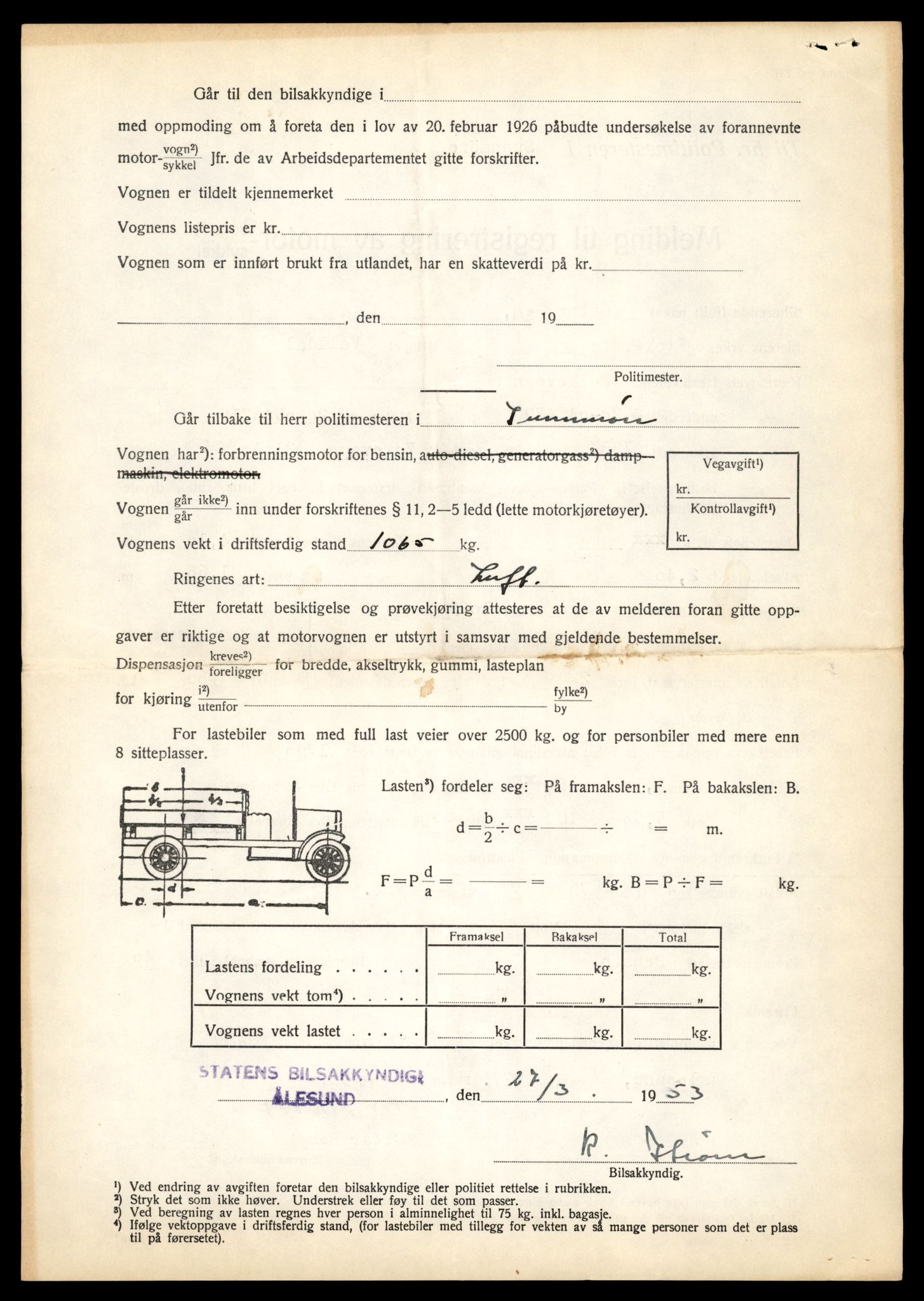 Møre og Romsdal vegkontor - Ålesund trafikkstasjon, AV/SAT-A-4099/F/Fe/L0034: Registreringskort for kjøretøy T 12500 - T 12652, 1927-1998, p. 425