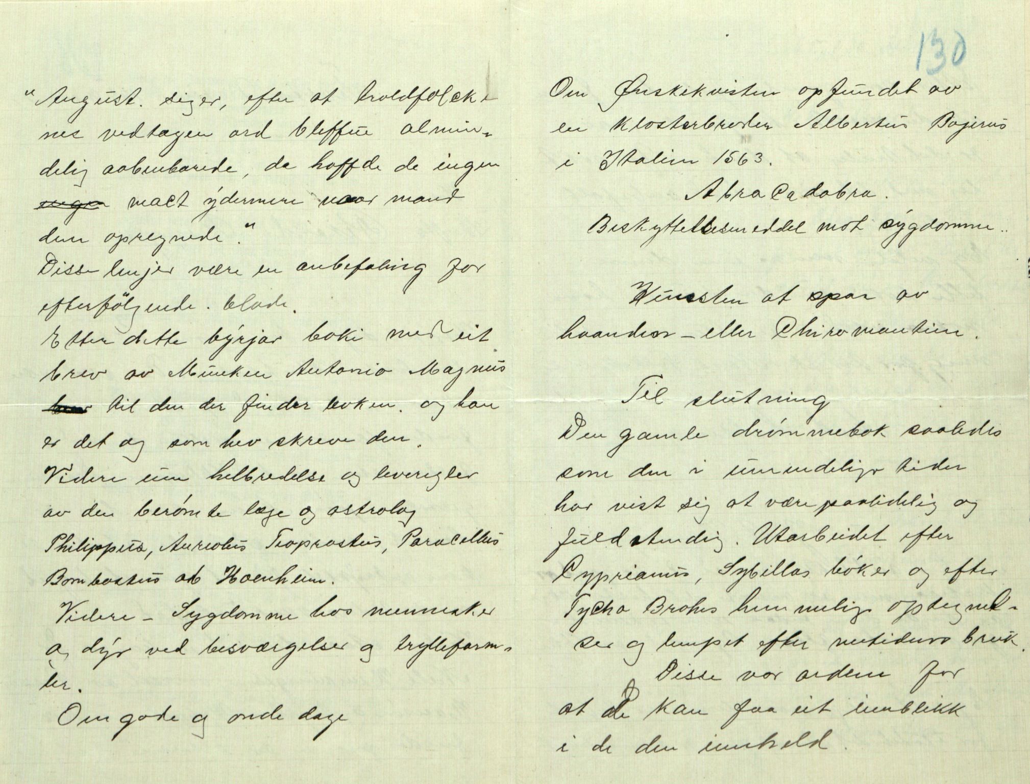 Rikard Berge, TEMU/TGM-A-1003/F/L0009/0003: 341-356 / 343 Mest brev, litt tradisjon, 1902-1925, p. 130