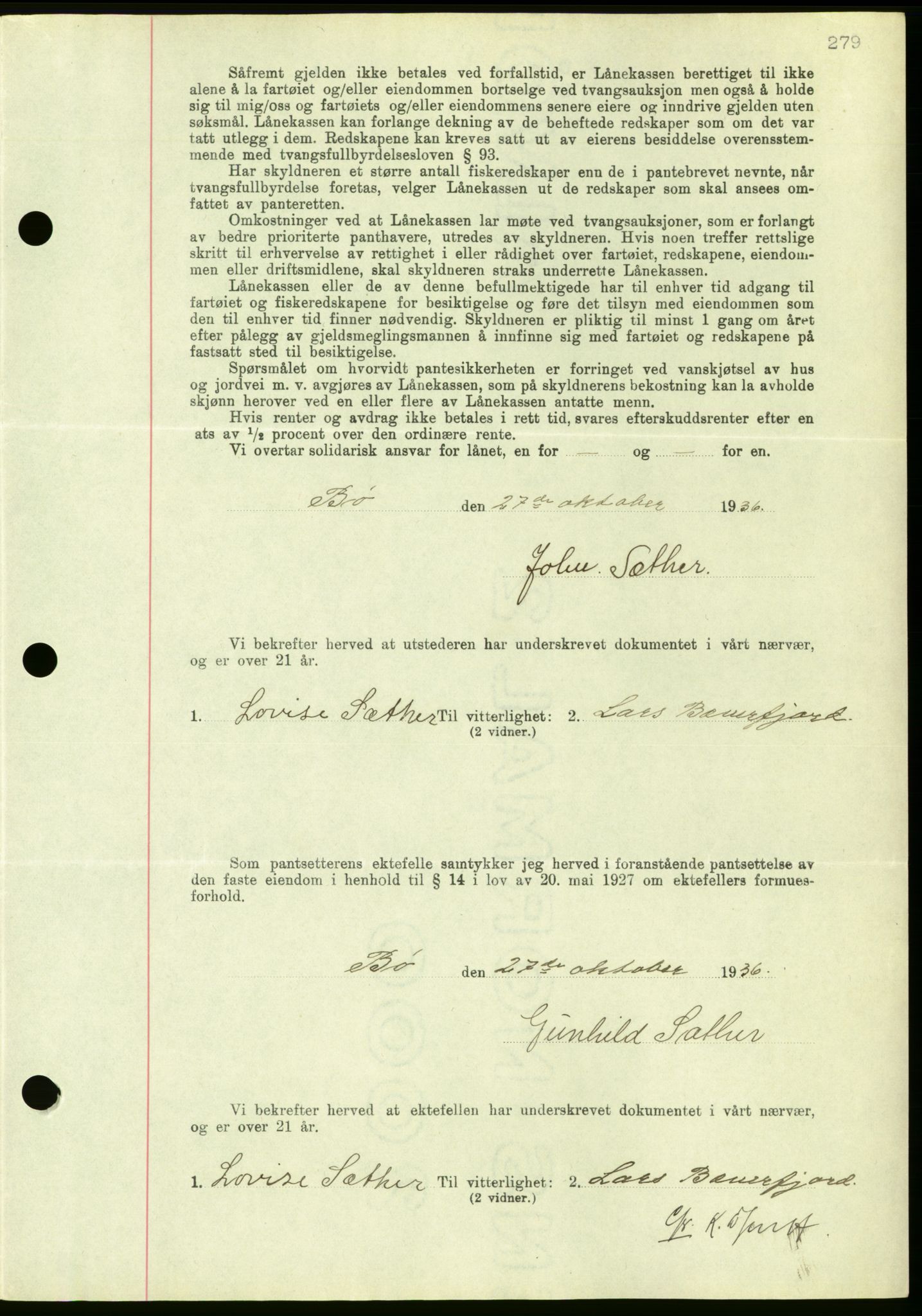 Nordmøre sorenskriveri, AV/SAT-A-4132/1/2/2Ca/L0090: Mortgage book no. B80, 1936-1937, Diary no: : 2396/1936