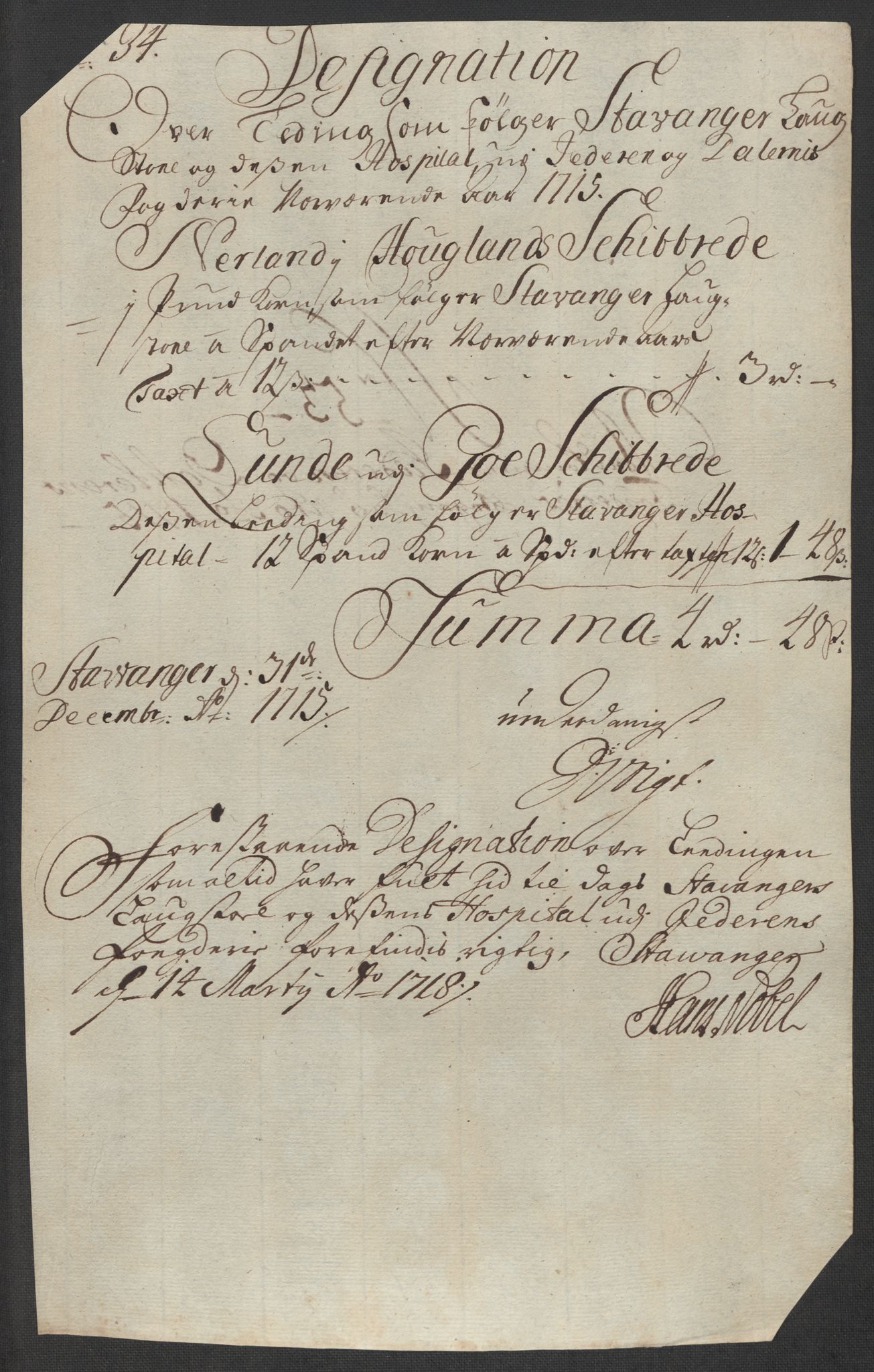 Rentekammeret inntil 1814, Reviderte regnskaper, Fogderegnskap, AV/RA-EA-4092/R46/L2740: Fogderegnskap Jæren og Dalane, 1715-1716, p. 194