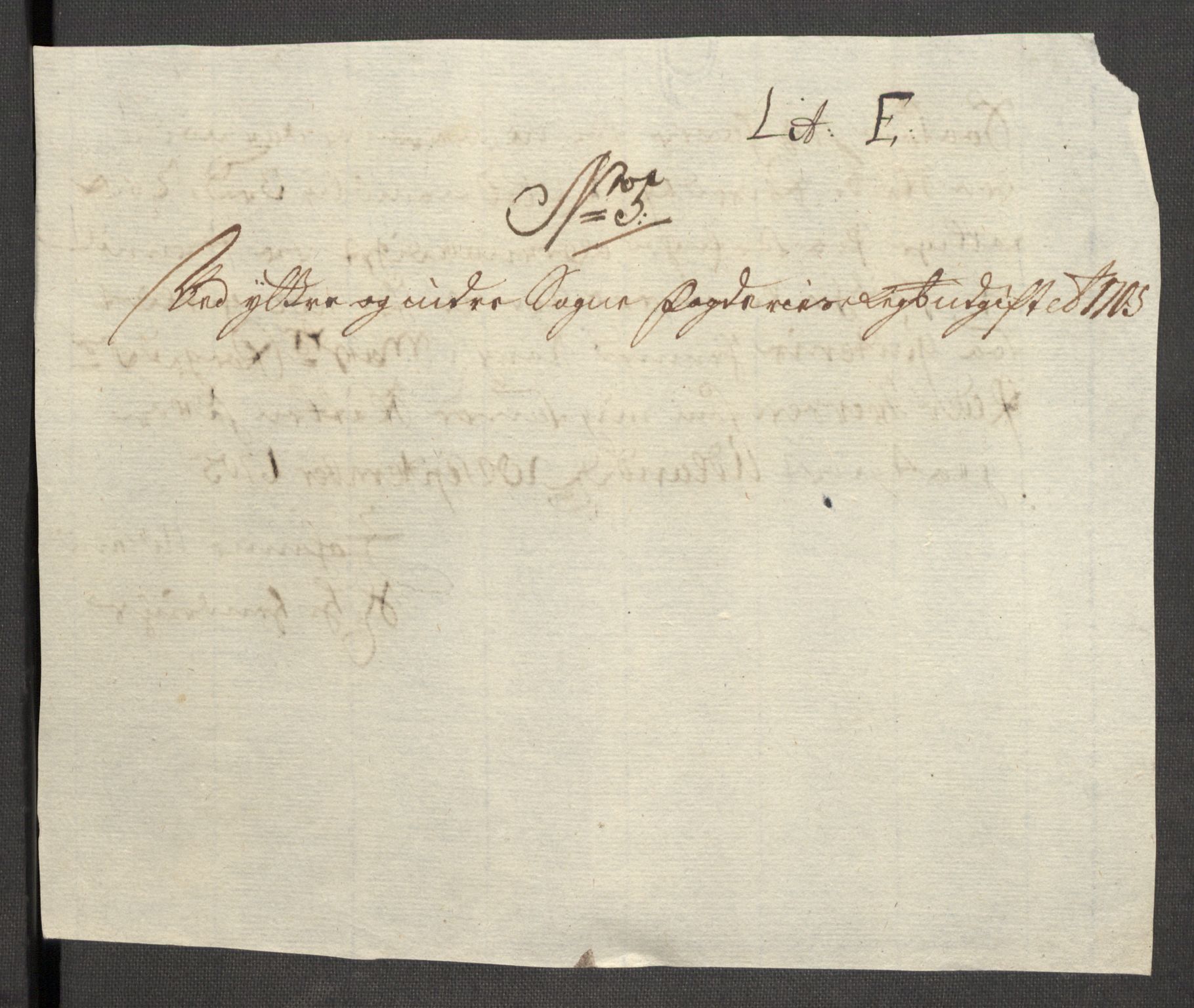 Rentekammeret inntil 1814, Reviderte regnskaper, Fogderegnskap, RA/EA-4092/R52/L3314: Fogderegnskap Sogn, 1705-1707, p. 157