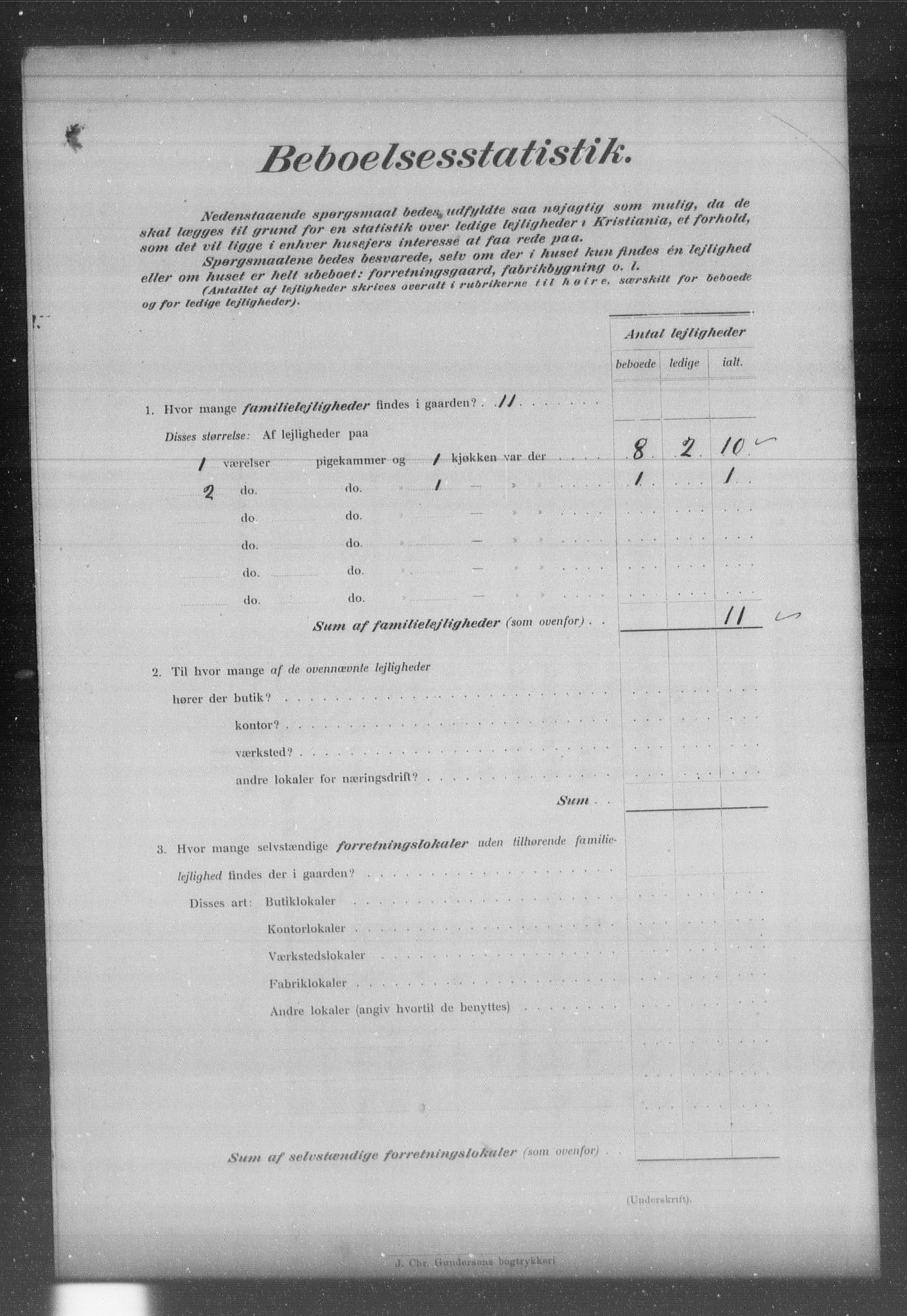 OBA, Municipal Census 1903 for Kristiania, 1903, p. 10714