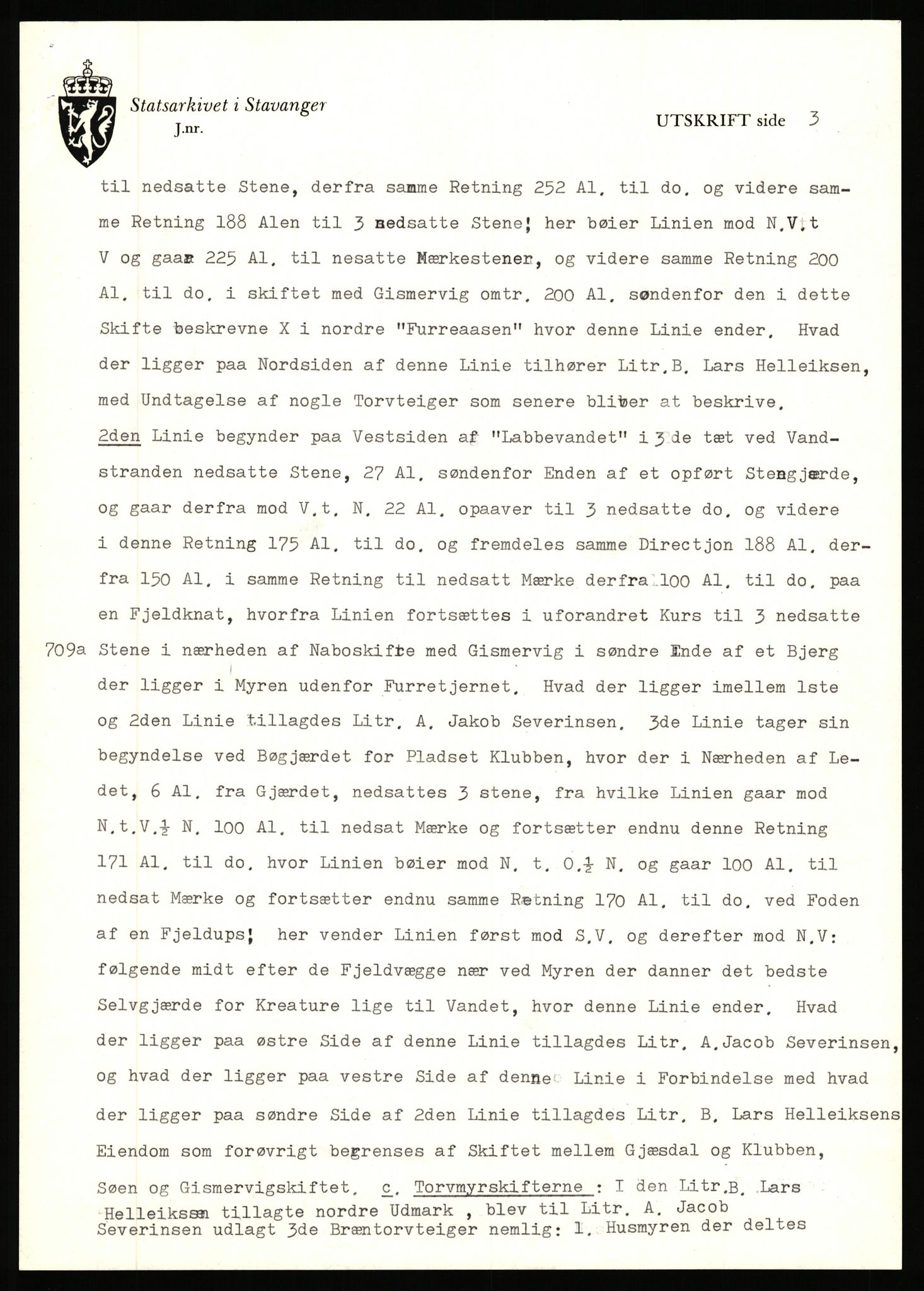 Statsarkivet i Stavanger, AV/SAST-A-101971/03/Y/Yj/L0099: Avskrifter sortert etter gårdsnavn: Østerhus - Åkre, 1750-1930, p. 407