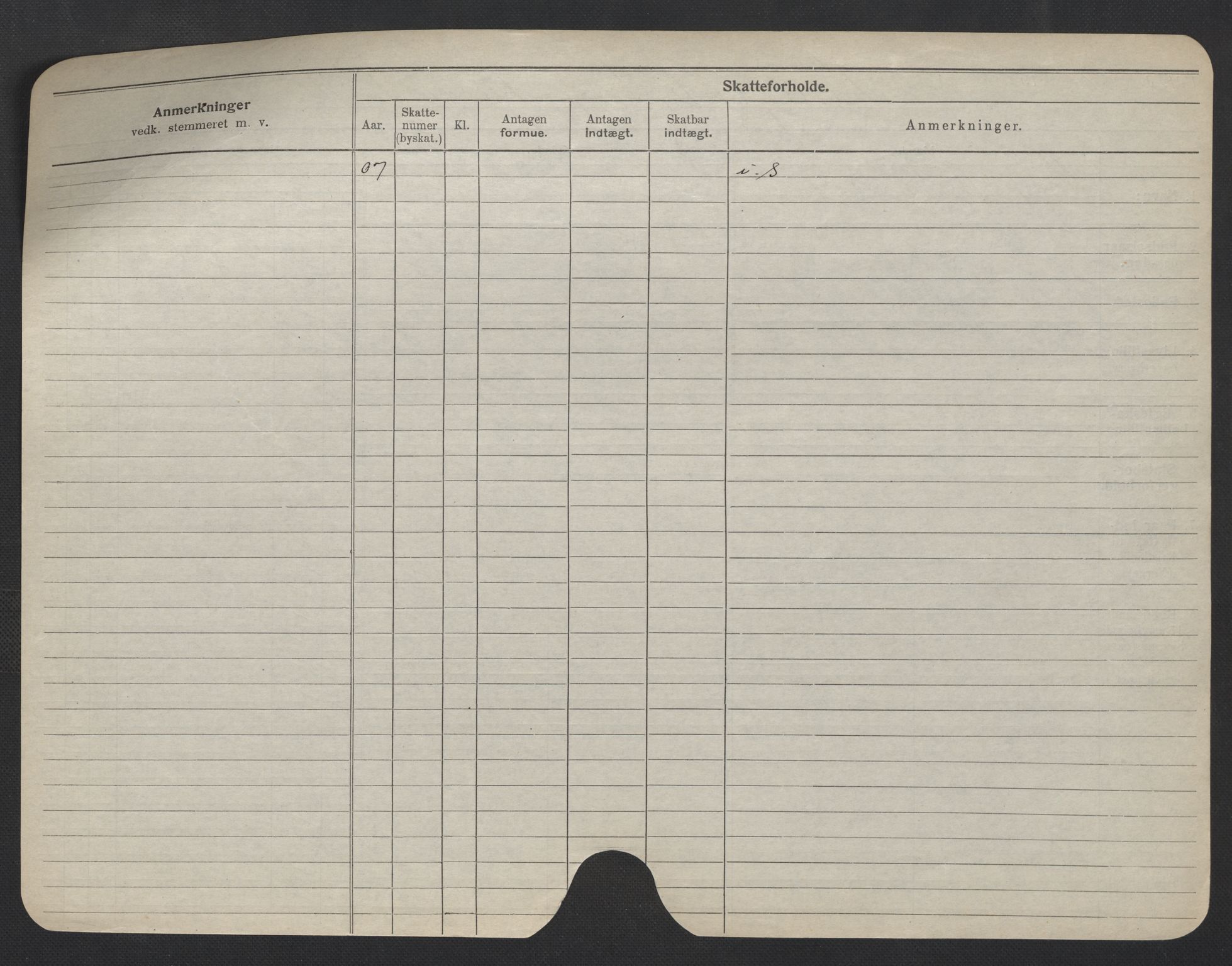 Oslo folkeregister, Registerkort, AV/SAO-A-11715/F/Fa/Fac/L0006: Menn, 1906-1914, p. 351b