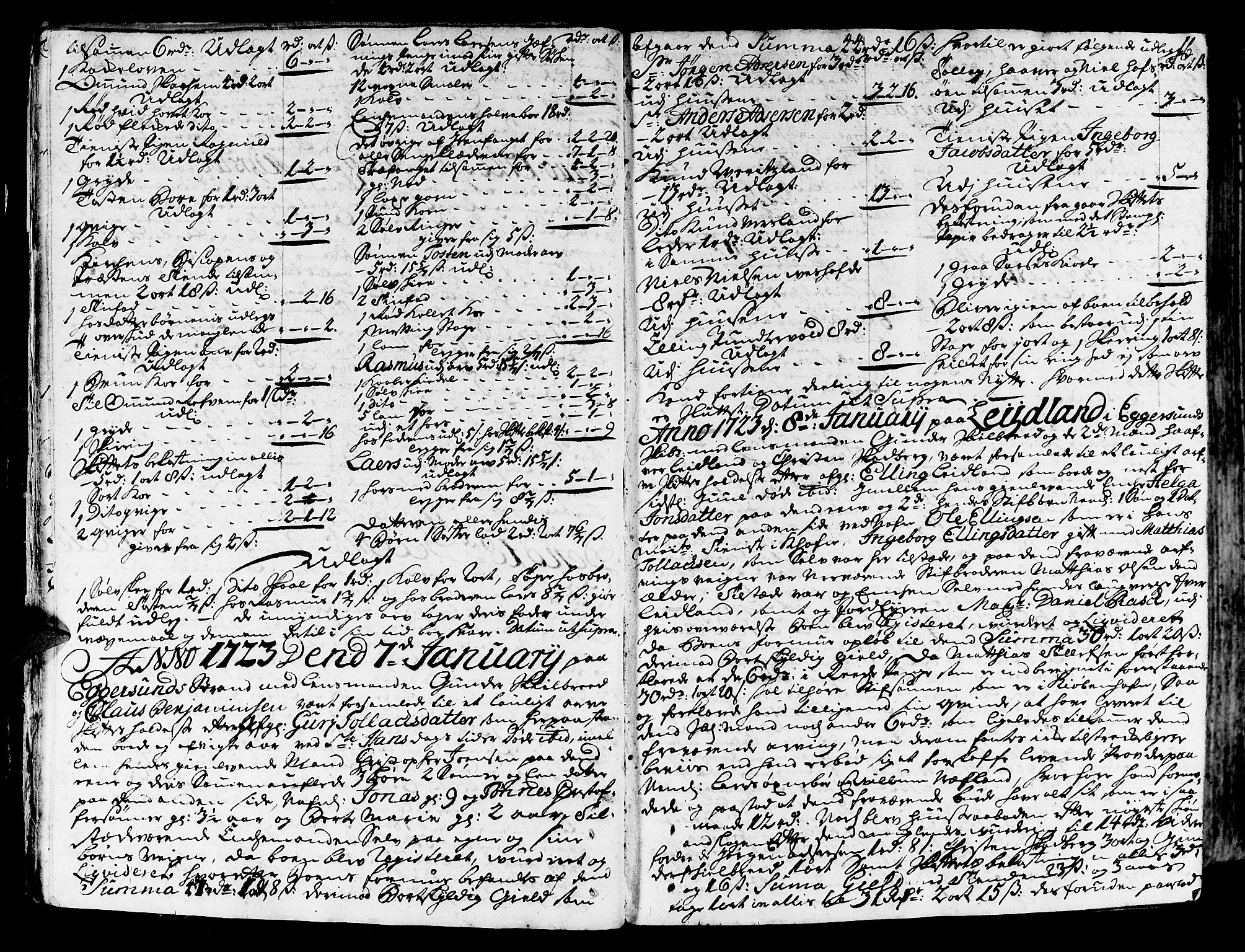 Jæren og Dalane sorenskriveri, AV/SAST-A-100306/5/50BA/L0006B: SKIFTEPROTOKOLL, 1722-1739, p. 15b-16a