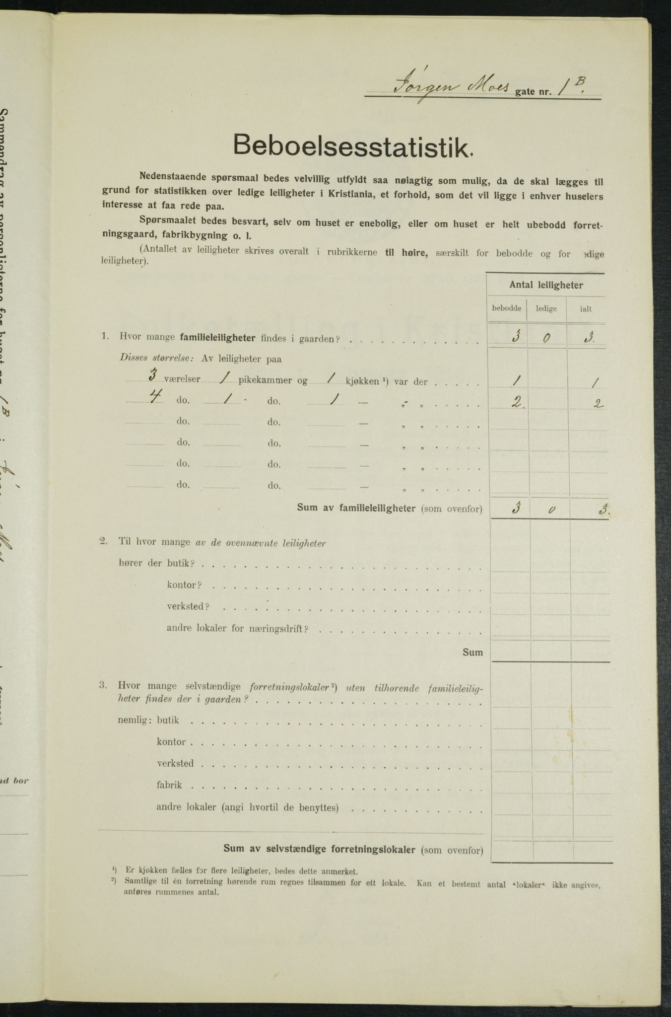 OBA, Municipal Census 1914 for Kristiania, 1914, p. 47689