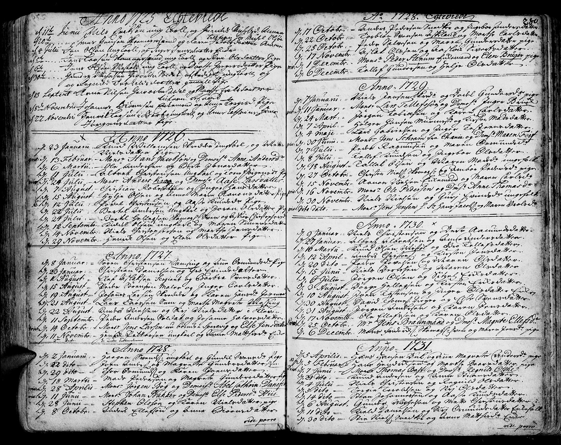 Arendal sokneprestkontor, Trefoldighet, SAK/1111-0040/F/Fa/L0001: Parish register (official) no. A 1, 1703-1815, p. 356