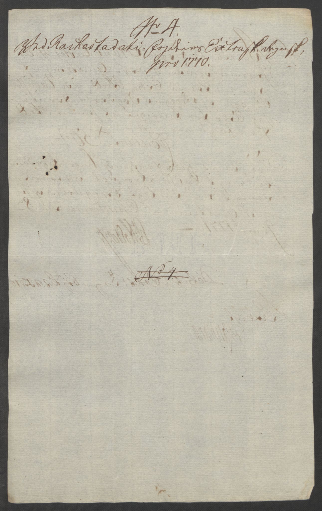 Rentekammeret inntil 1814, Reviderte regnskaper, Fogderegnskap, AV/RA-EA-4092/R07/L0413: Ekstraskatten Rakkestad, Heggen og Frøland, 1762-1772, p. 474