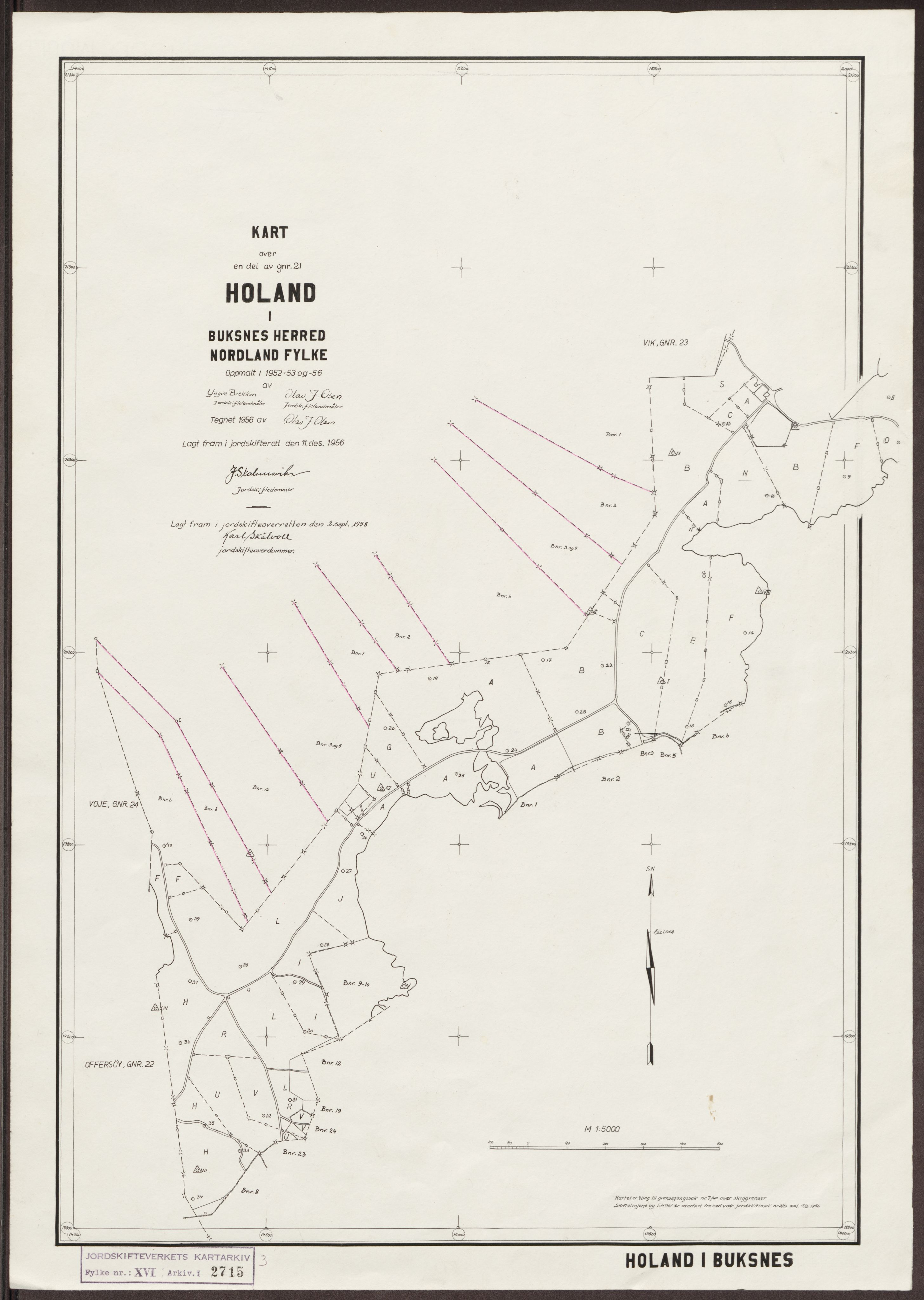 Jordskifteverkets kartarkiv, RA/S-3929/T, 1859-1988, p. 3491