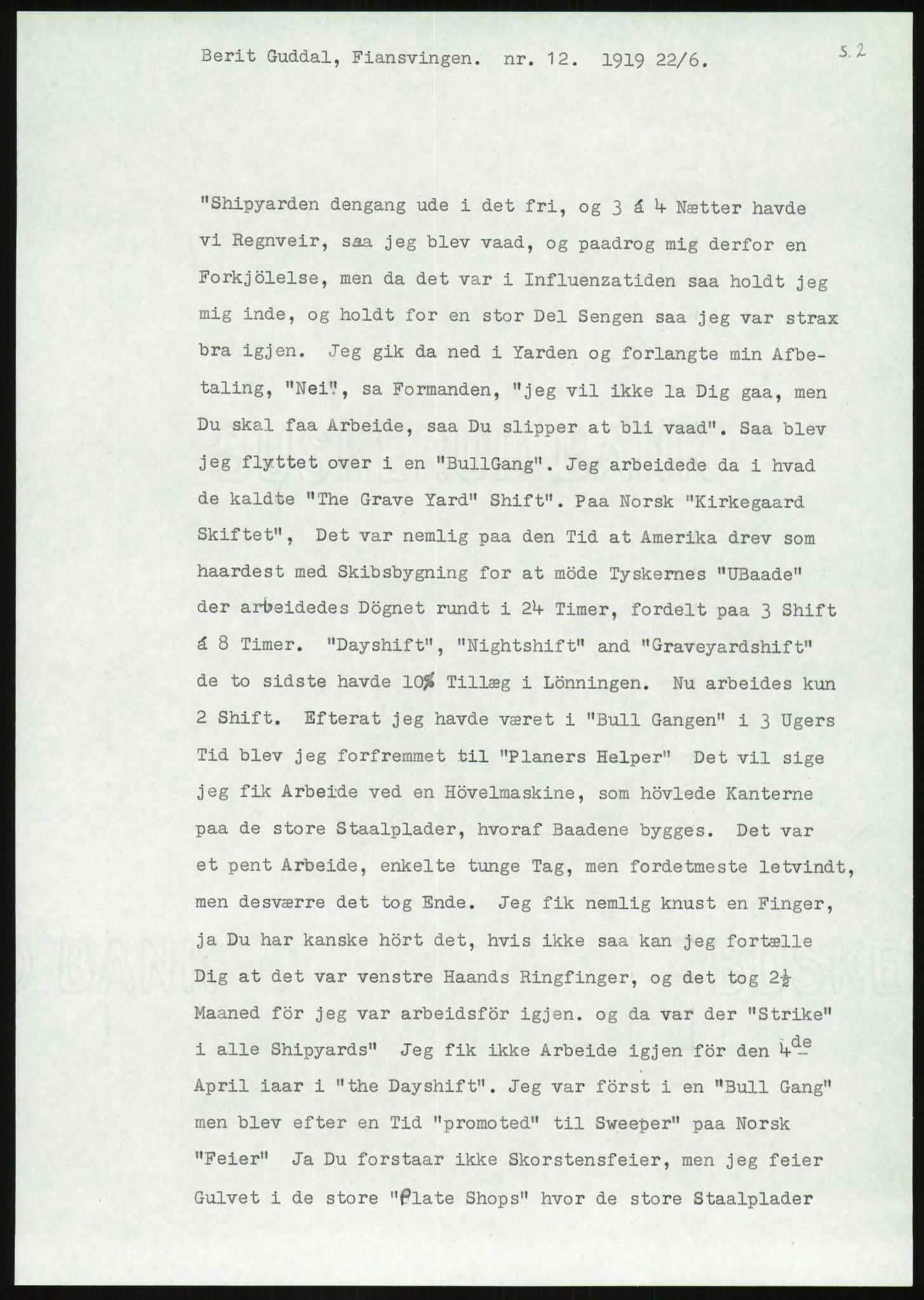 Samlinger til kildeutgivelse, Amerikabrevene, AV/RA-EA-4057/F/L0027: Innlån fra Aust-Agder: Dannevig - Valsgård, 1838-1914, p. 645