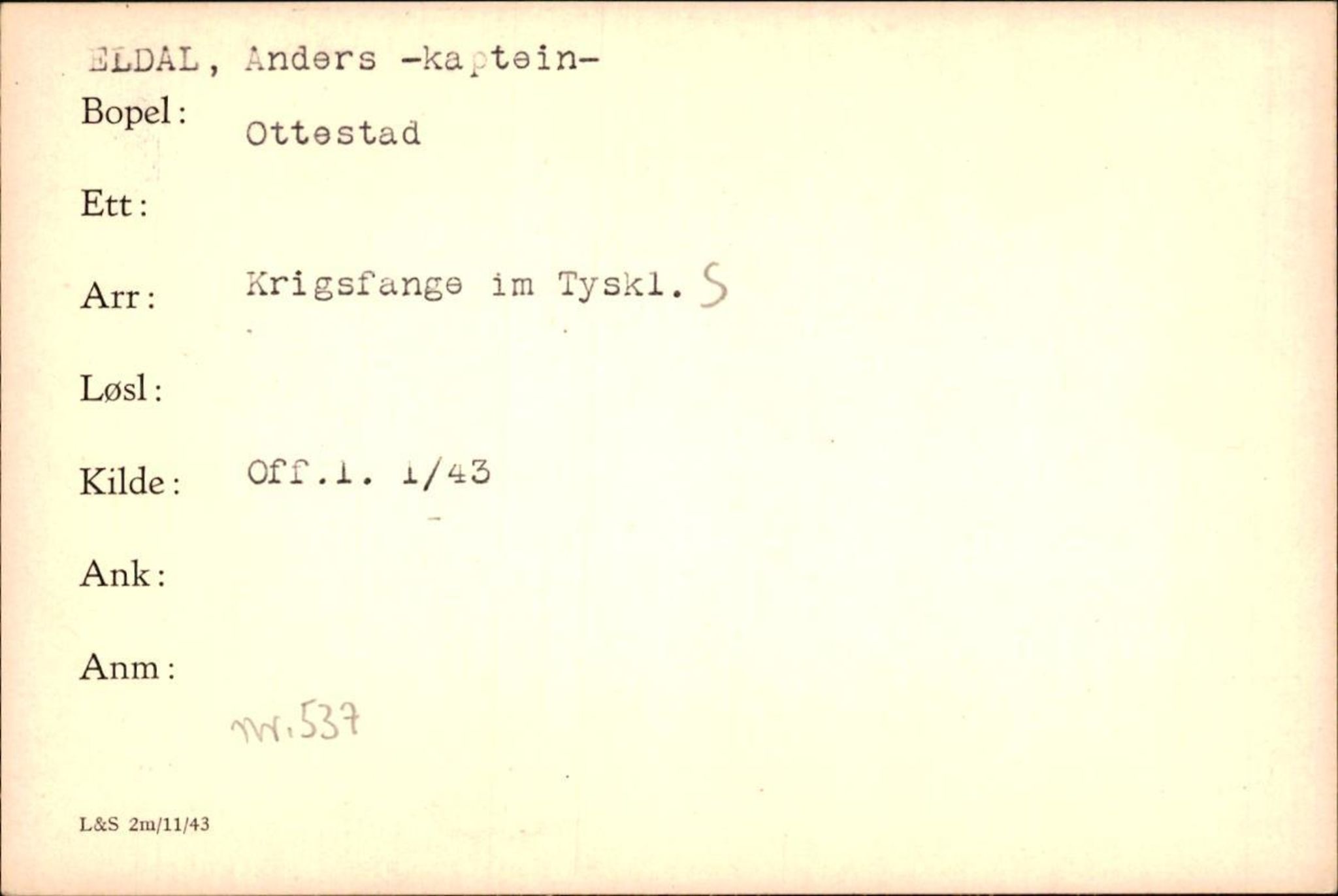 Forsvaret, Forsvarets krigshistoriske avdeling, AV/RA-RAFA-2017/Y/Yf/L0200: II-C-11-2102  -  Norske krigsfanger i Tyskland, 1940-1945, p. 214