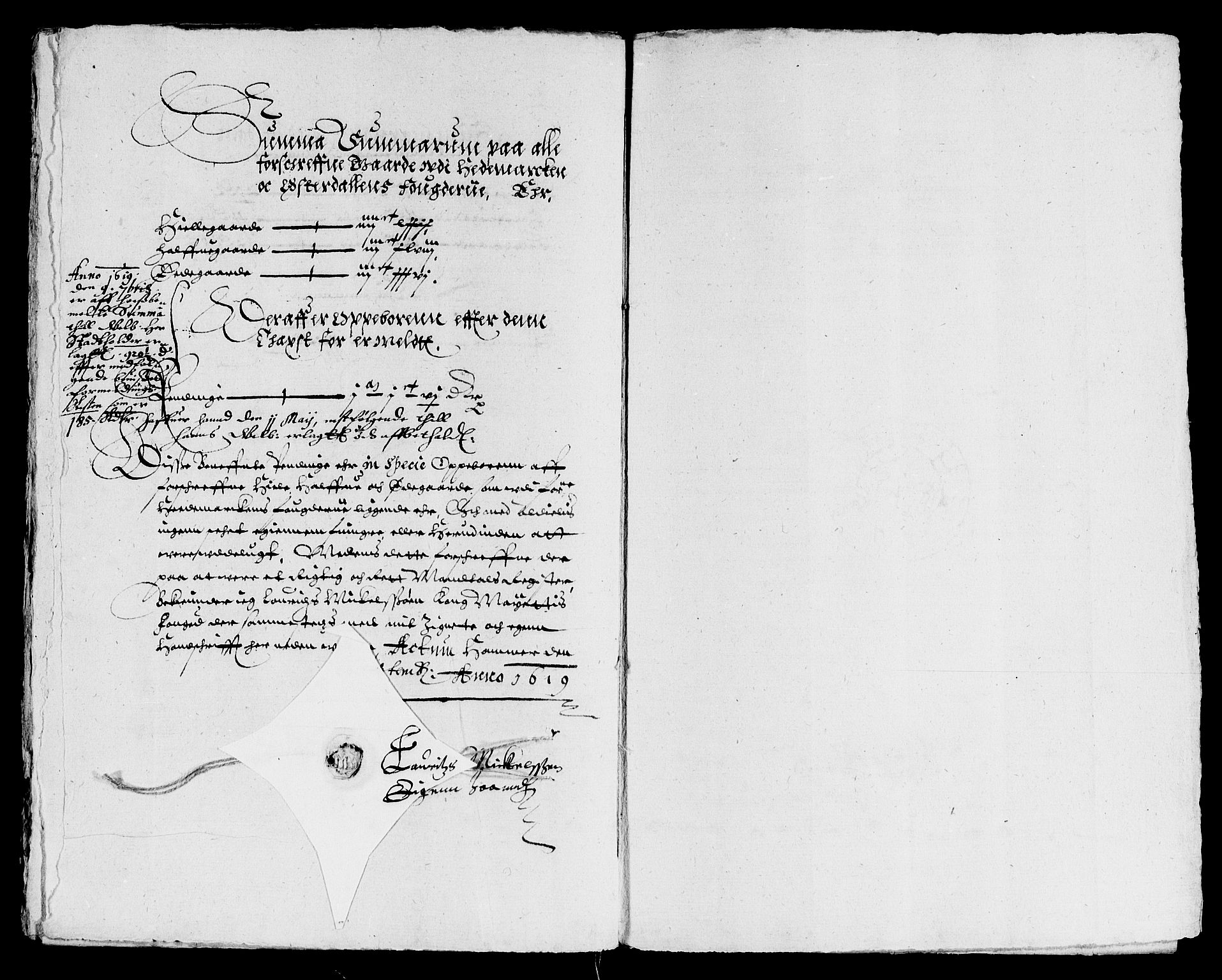 Rentekammeret inntil 1814, Reviderte regnskaper, Lensregnskaper, AV/RA-EA-5023/R/Rb/Rba/L0053: Akershus len, 1619-1620