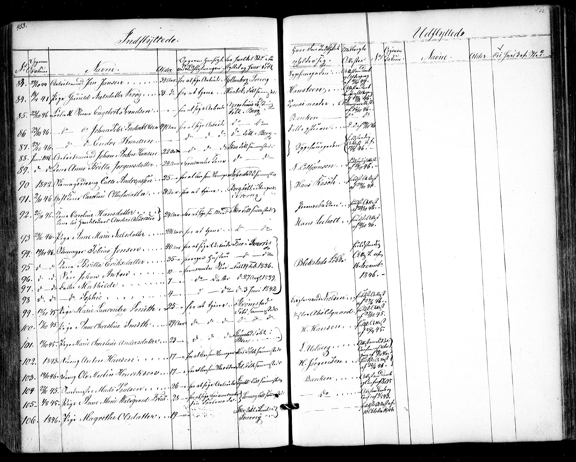 Halden prestekontor Kirkebøker, AV/SAO-A-10909/F/Fa/L0006: Parish register (official) no. I 6, 1845-1856, p. 453