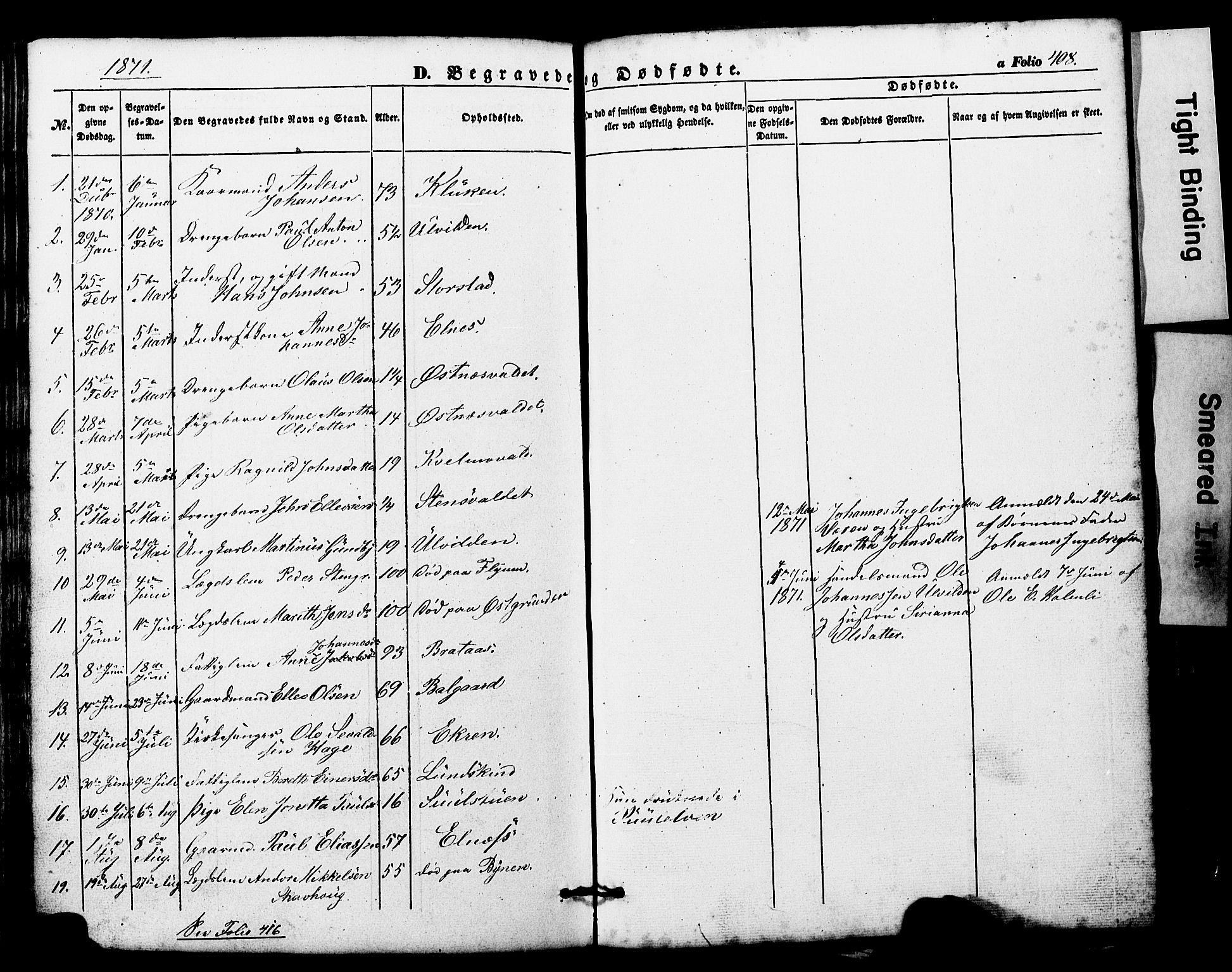 Ministerialprotokoller, klokkerbøker og fødselsregistre - Nord-Trøndelag, SAT/A-1458/724/L0268: Parish register (copy) no. 724C04, 1846-1878, p. 408