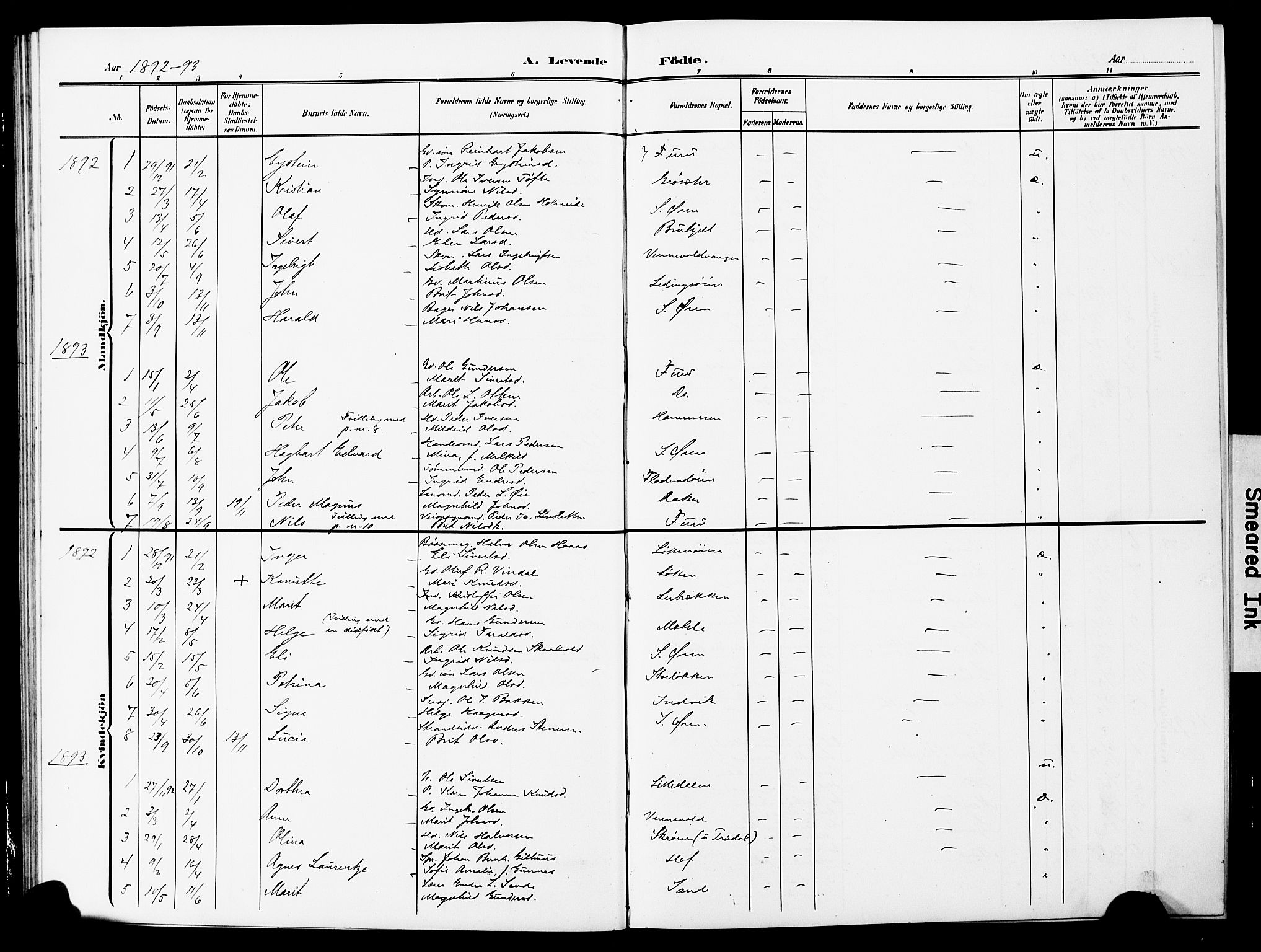 Ministerialprotokoller, klokkerbøker og fødselsregistre - Møre og Romsdal, SAT/A-1454/590/L1017: Parish register (copy) no. 590C02, 1869-1931