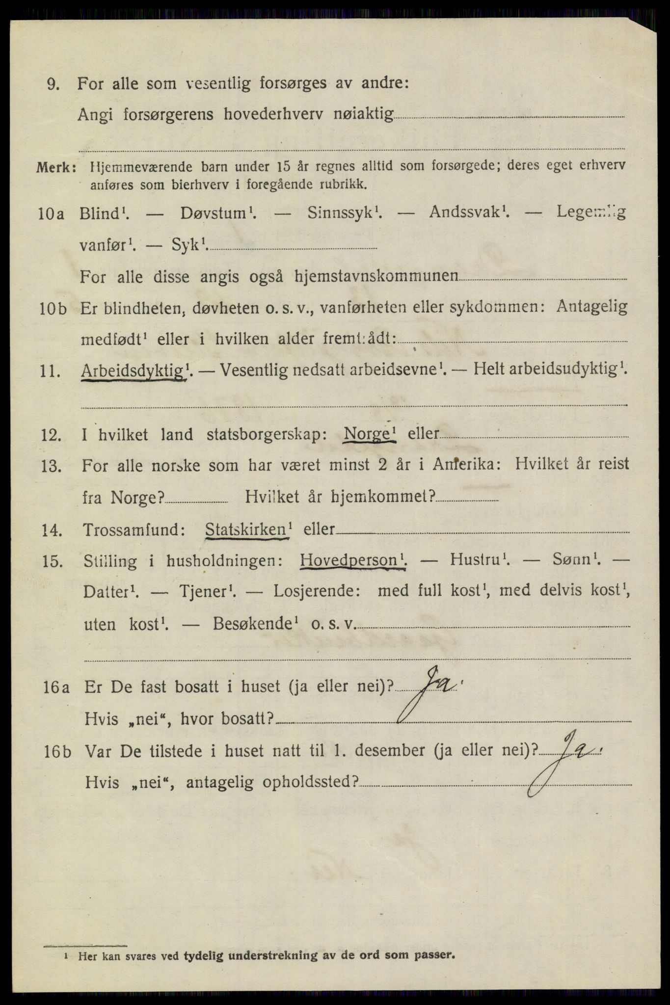 SAKO, 1920 census for Drangedal, 1920, p. 1802