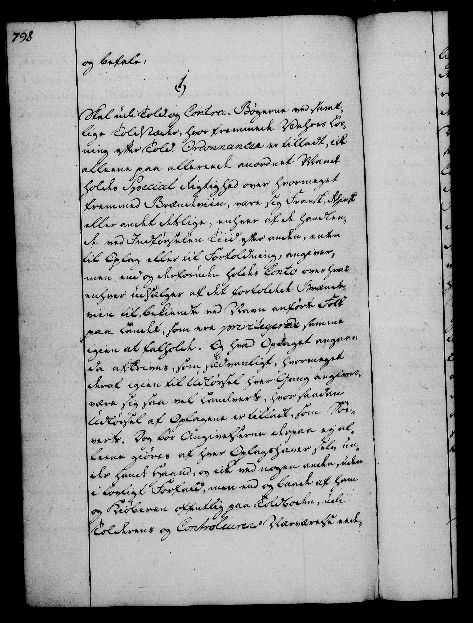 Rentekammeret, Kammerkanselliet, RA/EA-3111/G/Gg/Gga/L0006: Norsk ekspedisjonsprotokoll med register (merket RK 53.6), 1749-1759, p. 798
