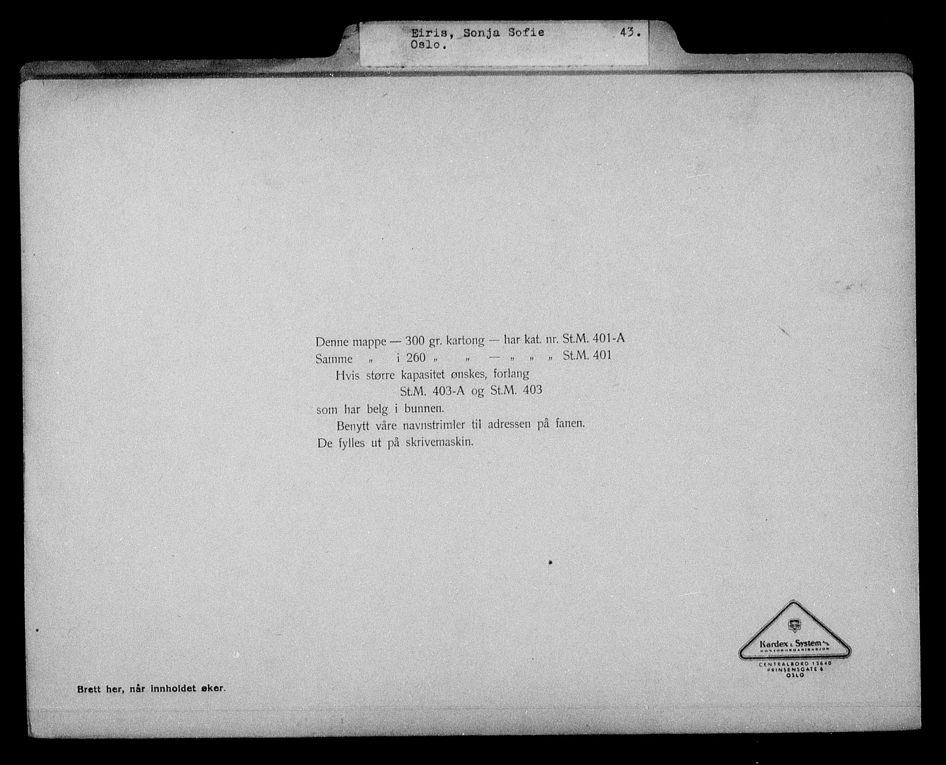 Justisdepartementet, Tilbakeføringskontoret for inndratte formuer, AV/RA-S-1564/H/Hc/Hcc/L0932: --, 1945-1947, p. 603