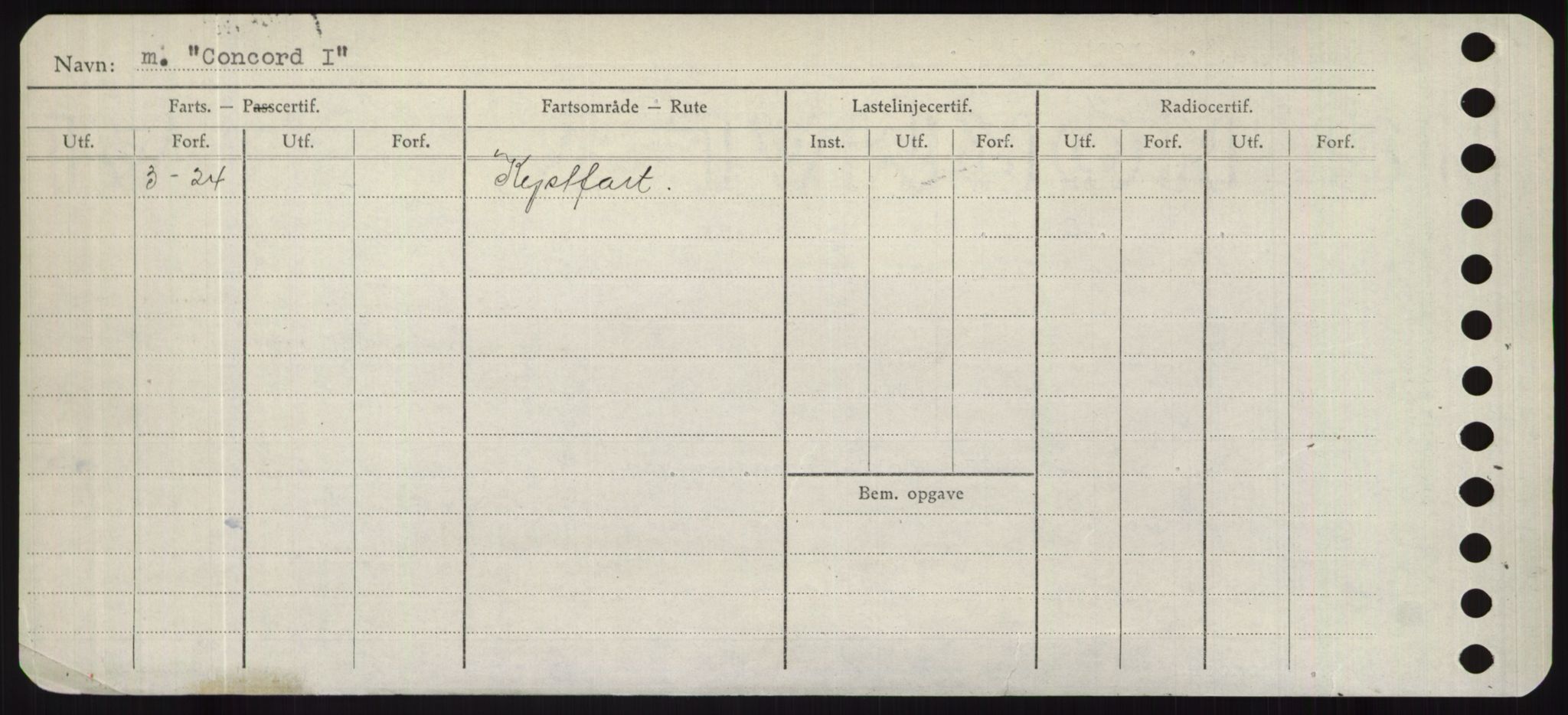 Sjøfartsdirektoratet med forløpere, Skipsmålingen, RA/S-1627/H/Hd/L0008: Fartøy, C-D, p. 144