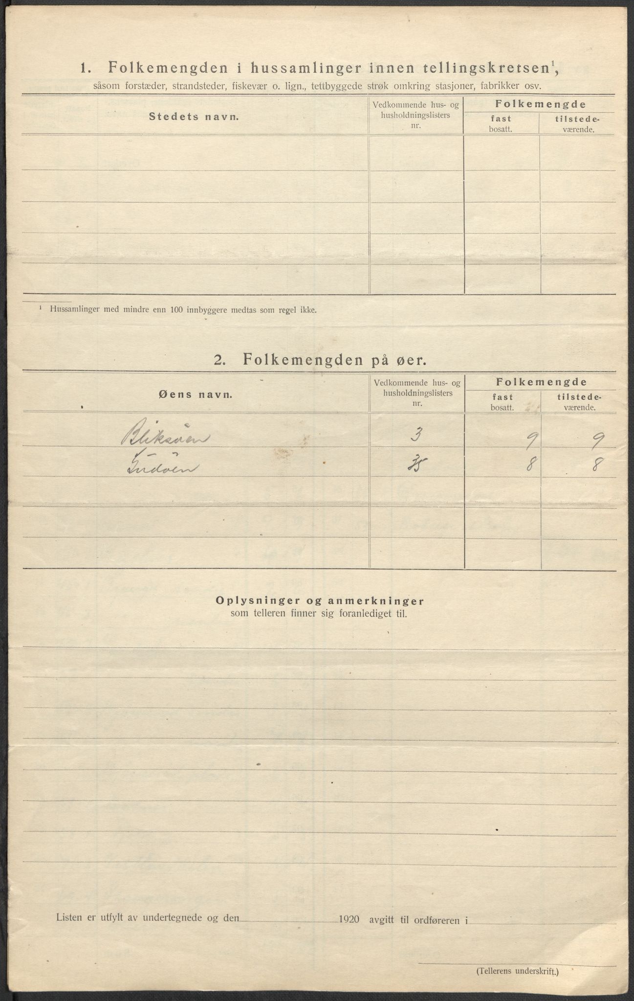 SAO, 1920 census for Våler, 1920, p. 41