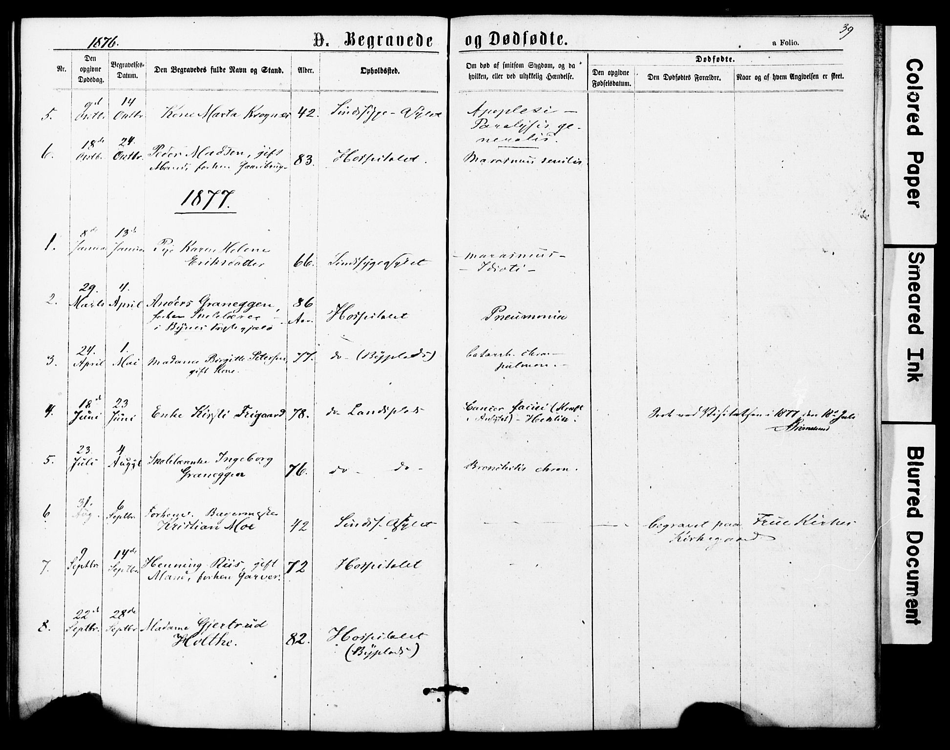 Ministerialprotokoller, klokkerbøker og fødselsregistre - Sør-Trøndelag, SAT/A-1456/623/L0469: Parish register (official) no. 623A03, 1868-1883, p. 39